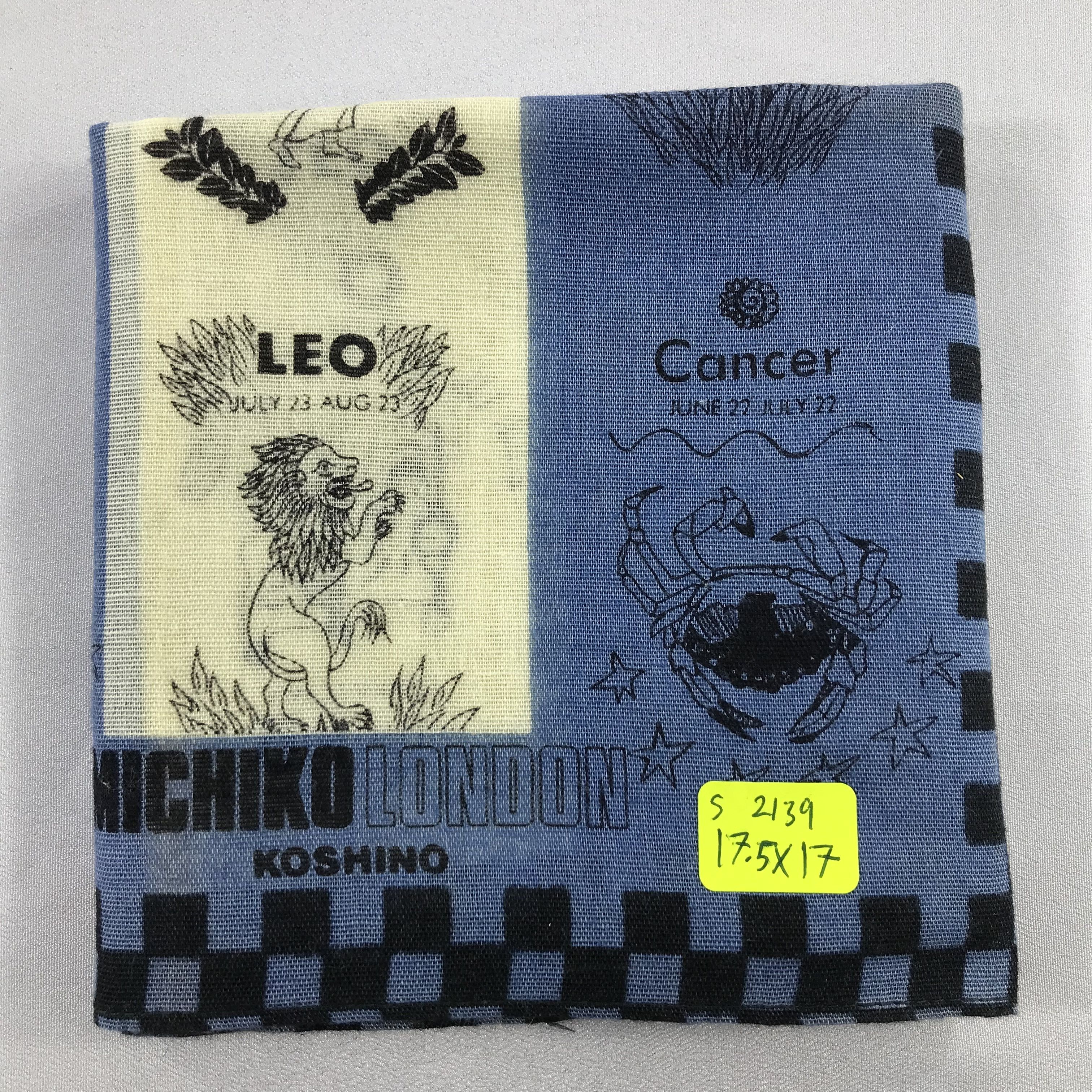 Michiko Koshino London × Vintage Michiko London Bandana / Handkerchief / Neckerchief - S2139 Size ONE SIZE - 5 Thumbnail