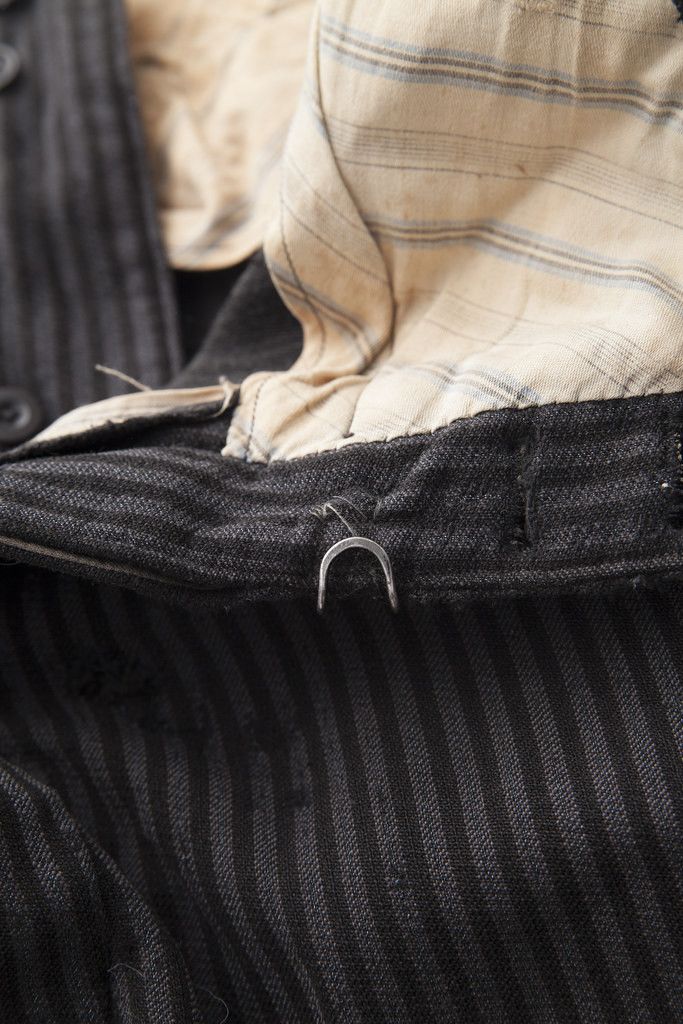 Vintage 1940's destroyed French work pants Size US 38 / EU 54 - 8 Thumbnail