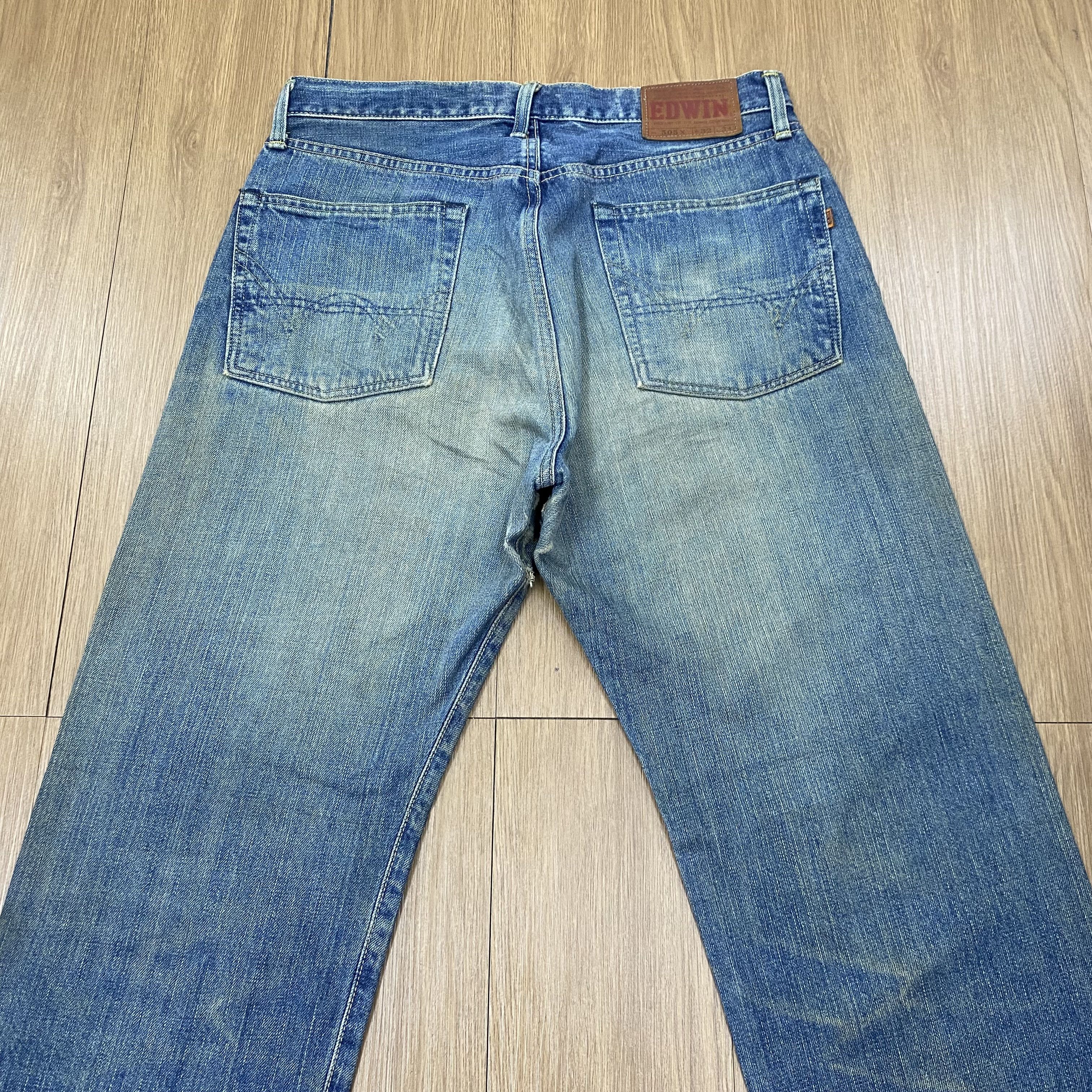 Edwin × Vintage Vintage Edwin Jeans CD158 Size US 33 - 7 Thumbnail