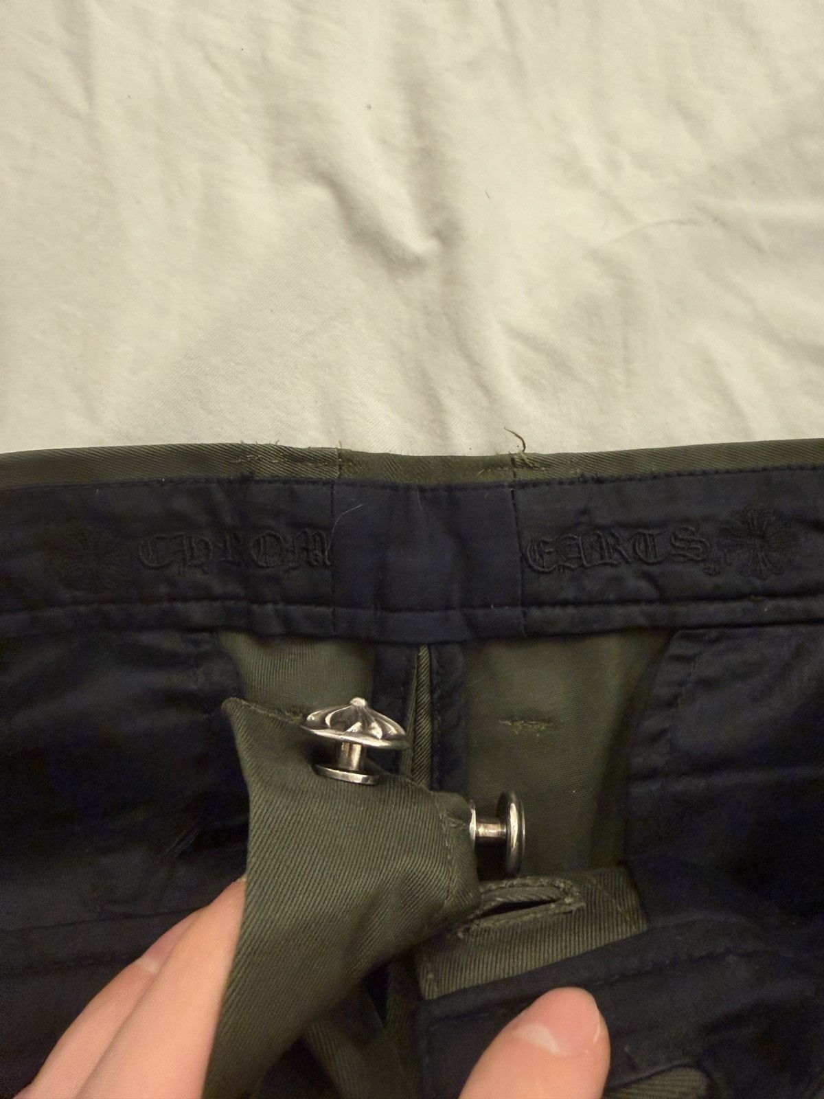 Chrome Hearts Chrome Hearts Patched Chino Pants Size US 29 - 9 Thumbnail