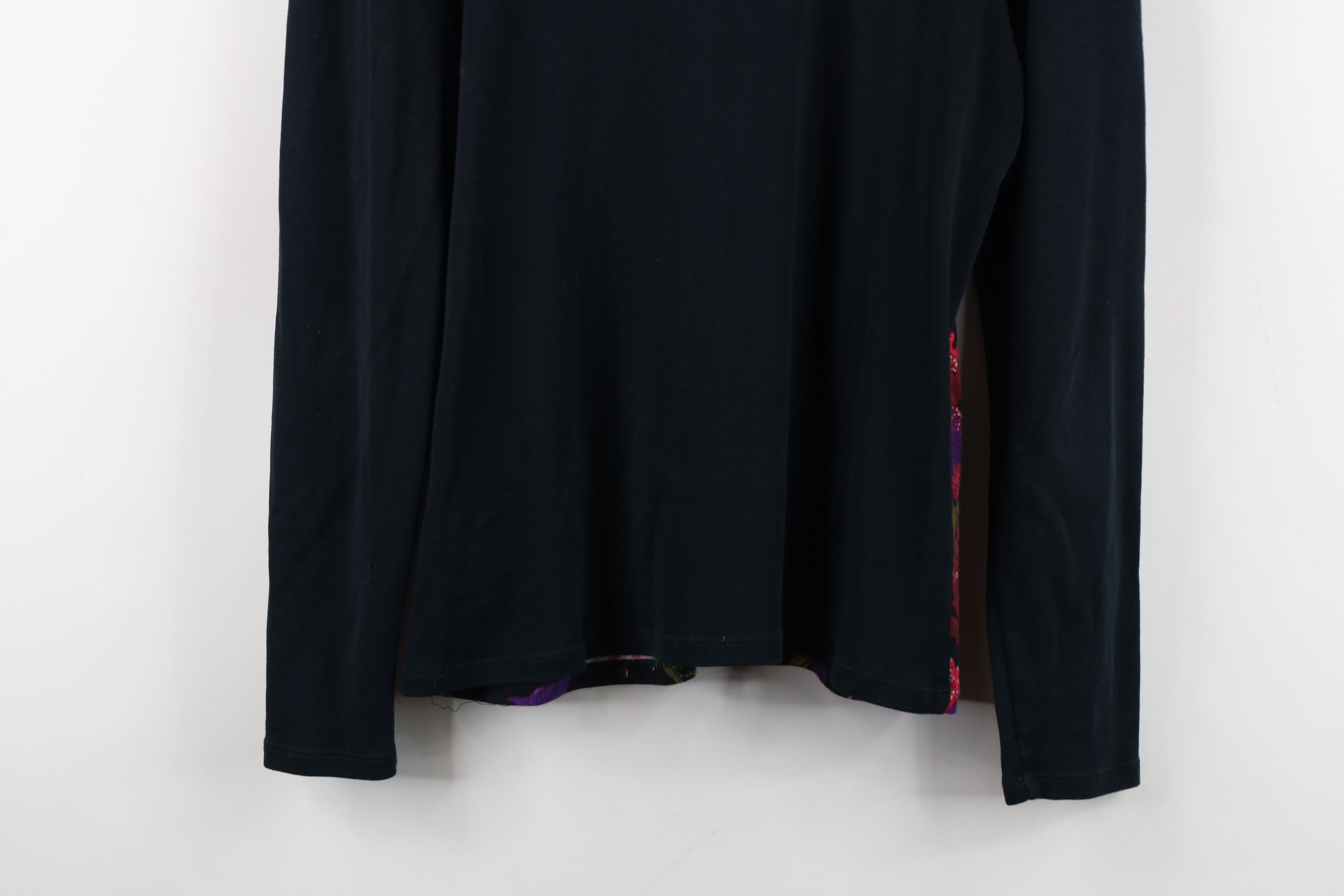Ralph Lauren Vintage 90s Ralph Lauren Ribbed Knit Long Sleeve T-Shirt Size L / US 10 / IT 46 - 13 Thumbnail