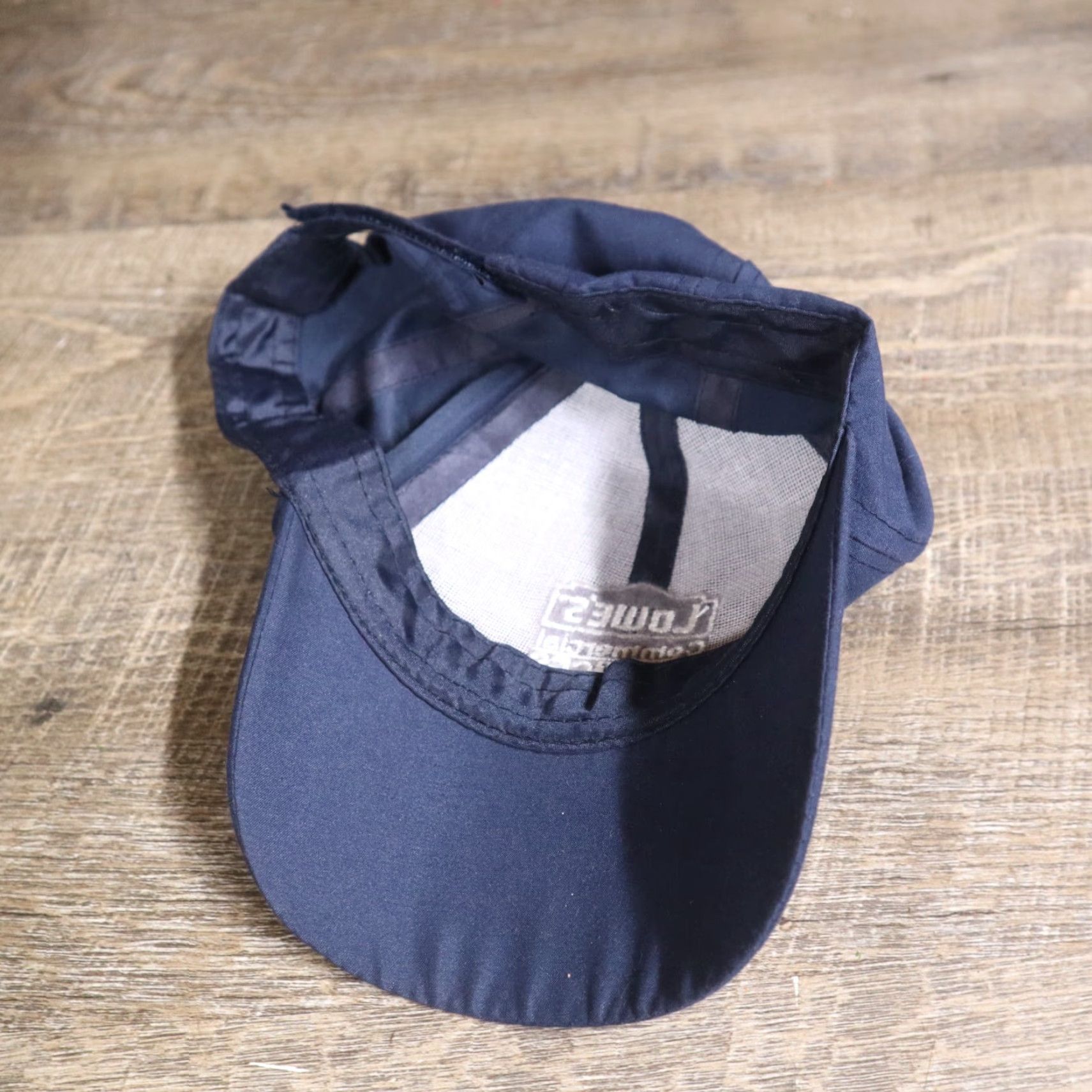 Vintage Lowe's Hat Snapback Baseball Cap Contractor Employee Adult Adjustable Blue Logo Hat Mens Size ONE SIZE - 6 Thumbnail