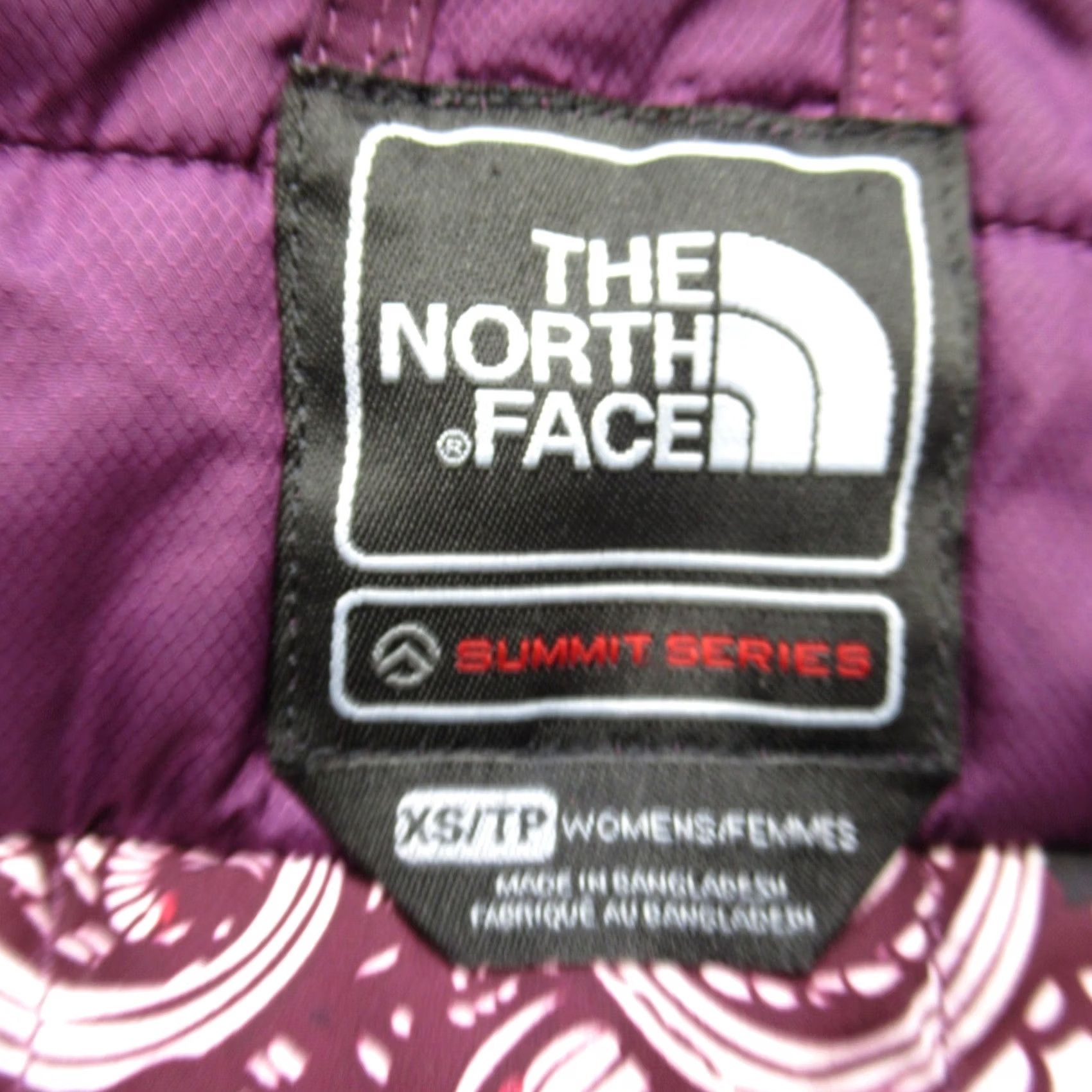 The North Face VINTAGE The North Face Jacket Womens XS Purple Summit Series Hooded Waterproof Insulated Size XS / US 0-2 / IT 36-38 - 4 Thumbnail