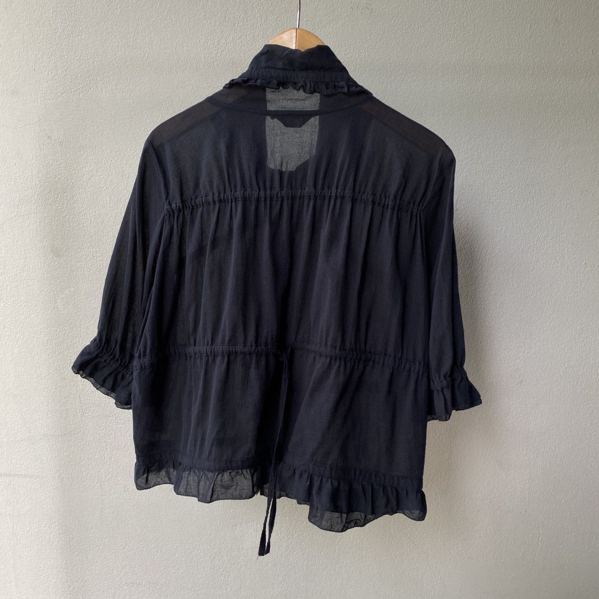 Pink House PINK HOUSE Lightweight Chiffon Ruffle Blouse Size M / US 6-8 / IT 42-44 - 2 Thumbnail