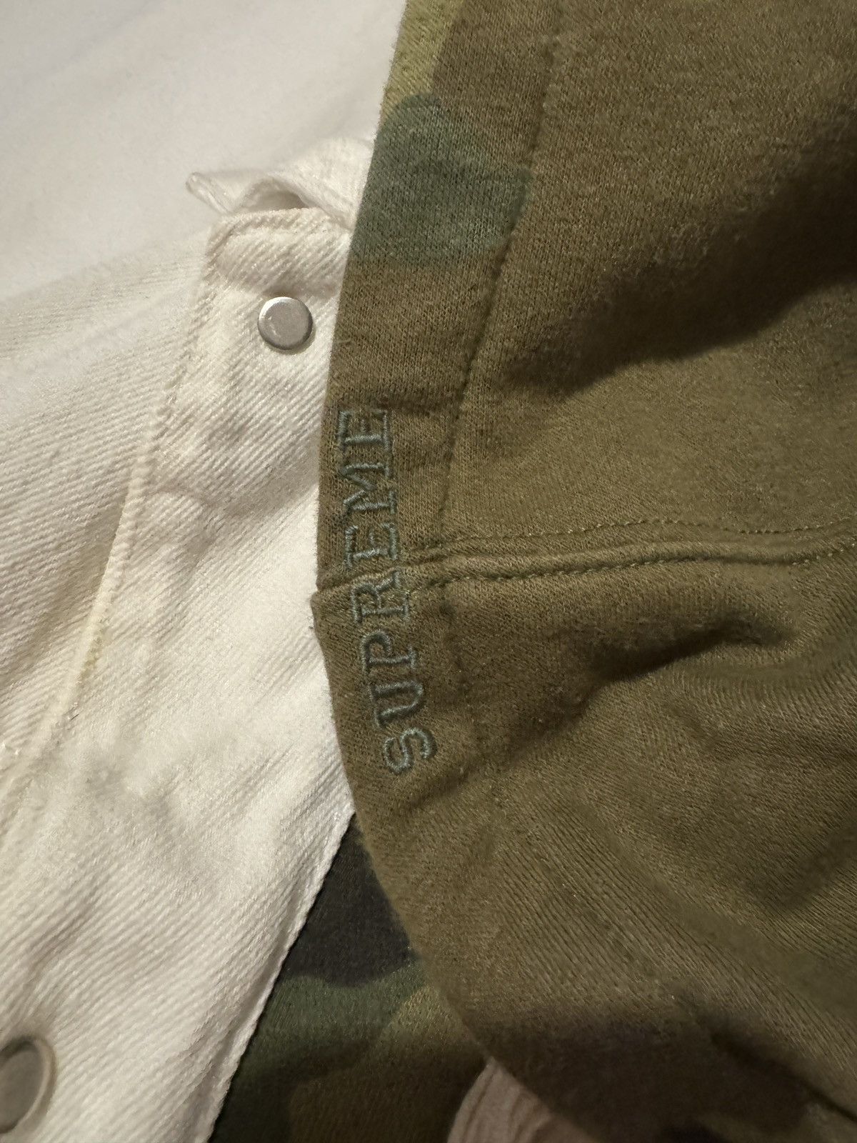 Levi's × Supreme Supreme Levi’s Fleece Hood Trucker Jacket Size US L / EU 52-54 / 3 - 4 Thumbnail