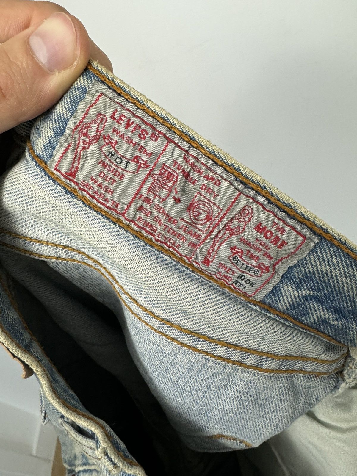 Levi's Levis 901 Vintage 90s Denim Jeans Pant Classic Blue Casual Size US 33 - 4 Thumbnail