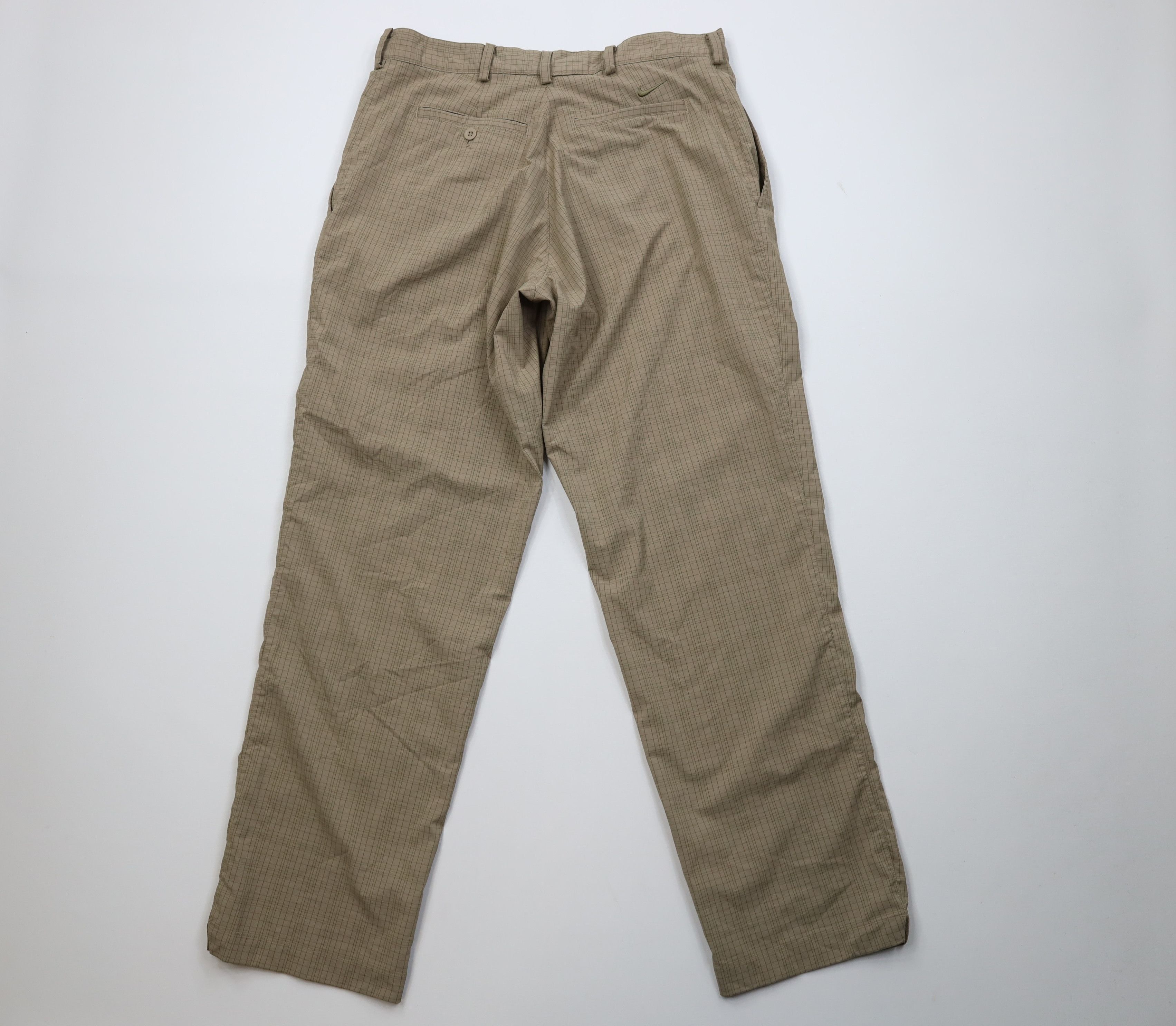 Nike Vintage Y2K Nike Golf Scott Mini Swoosh Wide Leg Chino Pants Size US 36 / EU 52 - 10 Thumbnail
