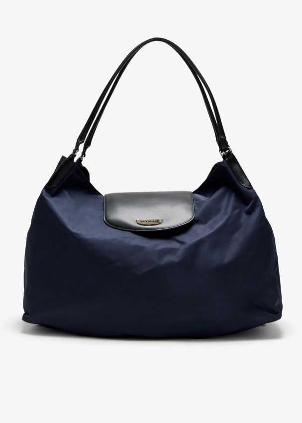 Balenciaga o1la1rc1a0325 Size: OS / Genève Large Hobo Bag in Navy Size ONE SIZE - 1 Thumbnail