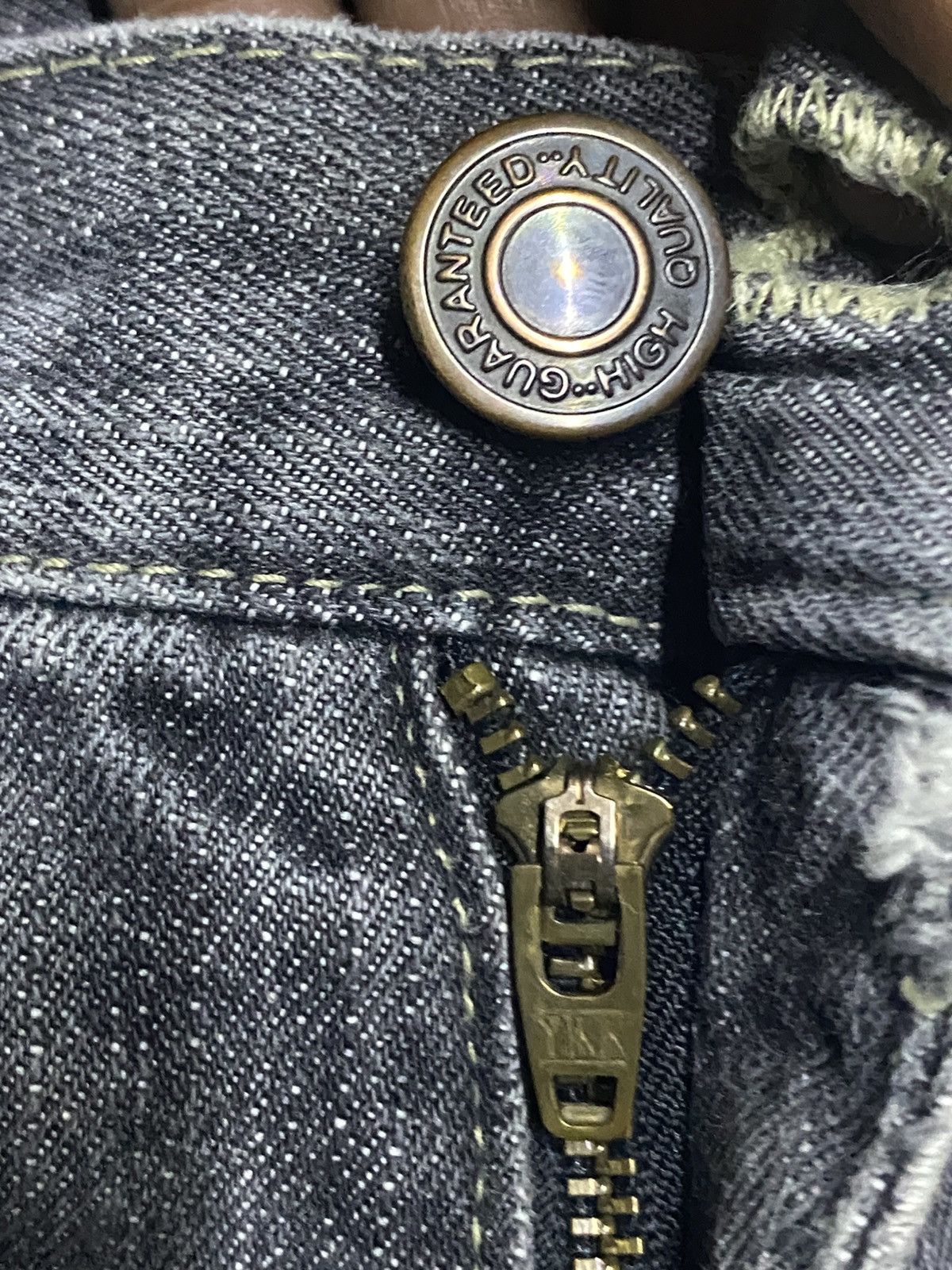 Japanese Brand Vintage Japanese Brand Denim Distresed Loose Jeans Size US 34 / EU 50 - 9 Thumbnail