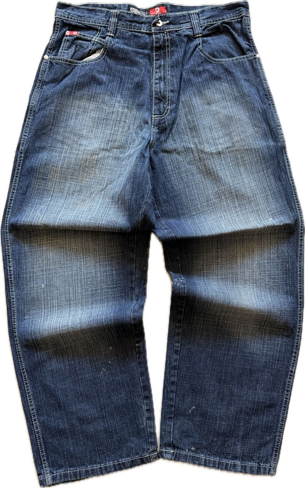 Southpole Vintage 90s Southpole Red Tab Dark Wash Jeans Size US 36 / EU 52 - 5 Thumbnail
