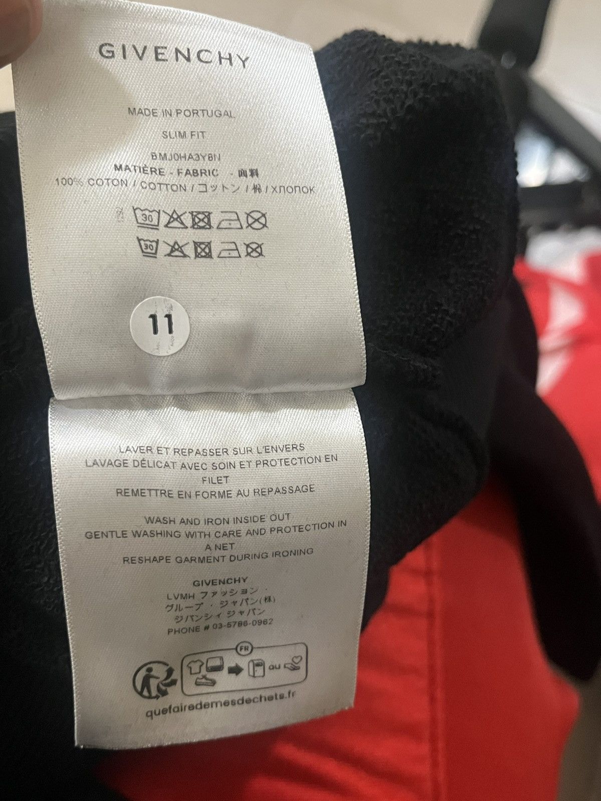 Givenchy Givenchy Sweatshirt Sz L Size US L / EU 52-54 / 3 - 10 Thumbnail
