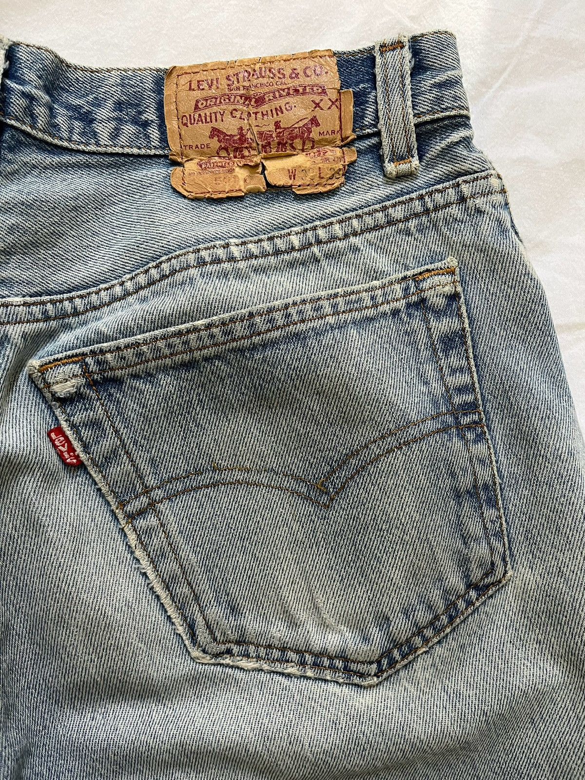 Levi's Vintage Clothing Vintage 501 Blue Jeans Size US 30 / EU 46 - 3 Thumbnail