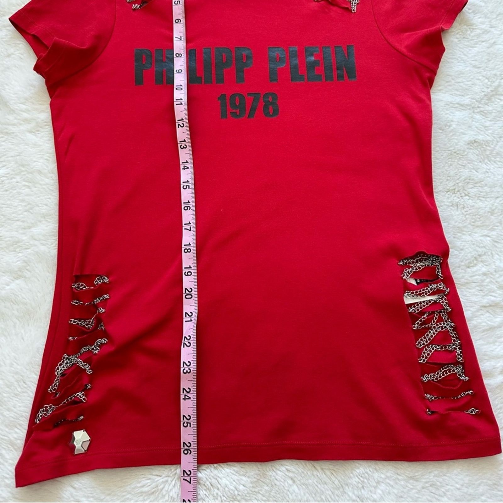 Philipp Plein NEW!!! Philipp Plein women T-shirt size XL Authentic Size XL / US 12-14 / IT 48-50 - 12 Thumbnail