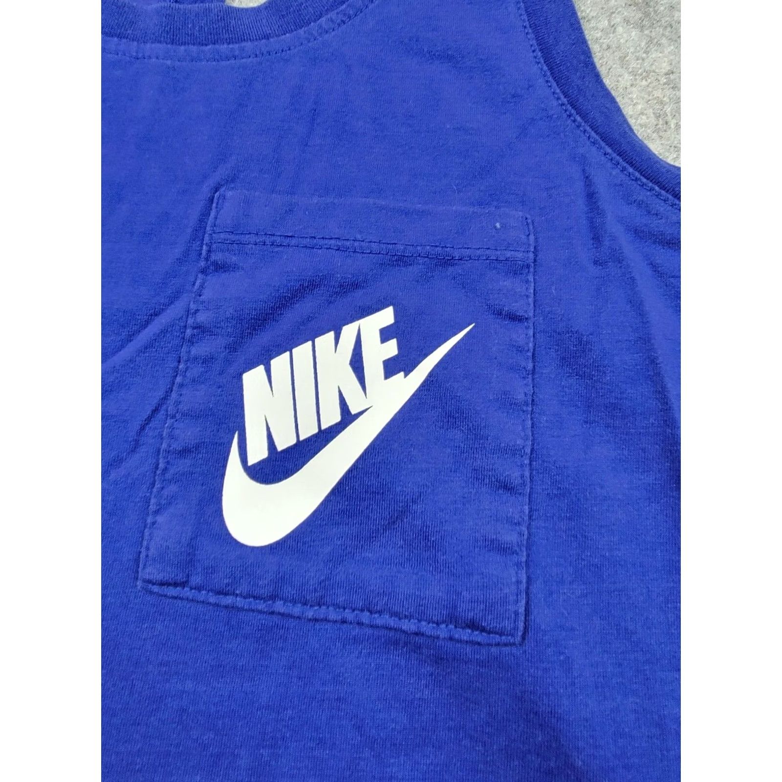 Nike Nike Tank Womens Small Blue Racerback Athletic Sports Shirt Size S / US 4 / IT 40 - 3 Thumbnail