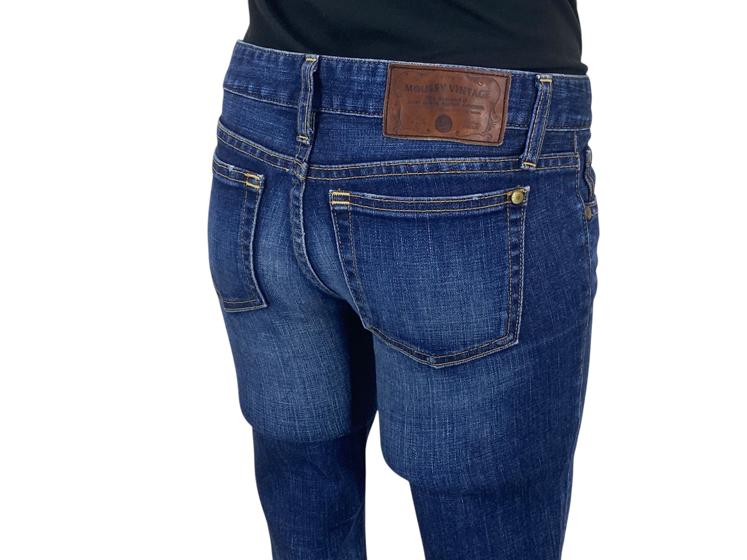 Japanese Brand Moussy Jeans Skinny Jeans Low Rise Jeans Size 25" / US 0 / IT 36 - 6 Thumbnail