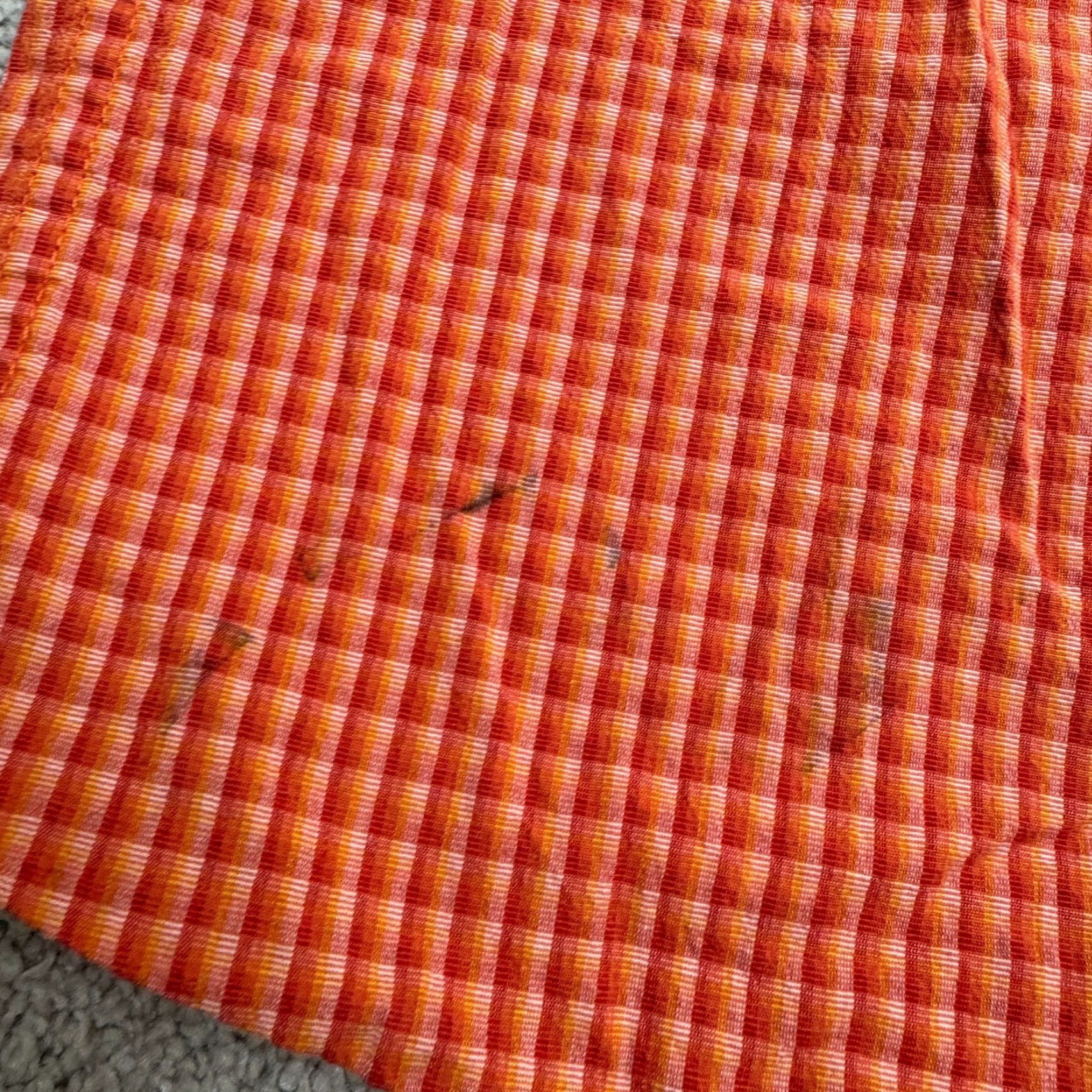 Wrangler Wrangler George Strait Western Button-Down Shirt Men 2XL Orange Plaid Cotton Shirt Mens Size US XXL / EU 58 / 5 - 2 Thumbnail