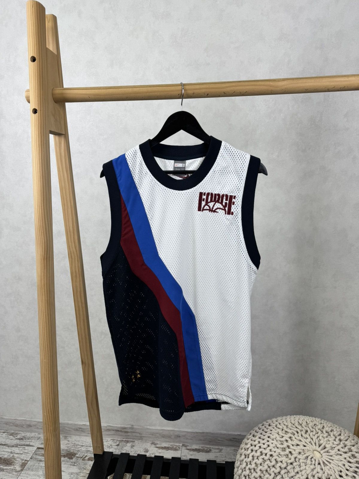 Nike Nike Force basketball 1987-2007 vintage jersey Size US S / EU 44-46 / 1 - 1 Thumbnail