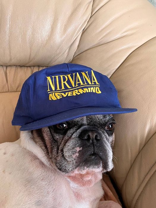 Nirvana 90s Vintage Nirvana Nevermind Cap Hat | Grailed