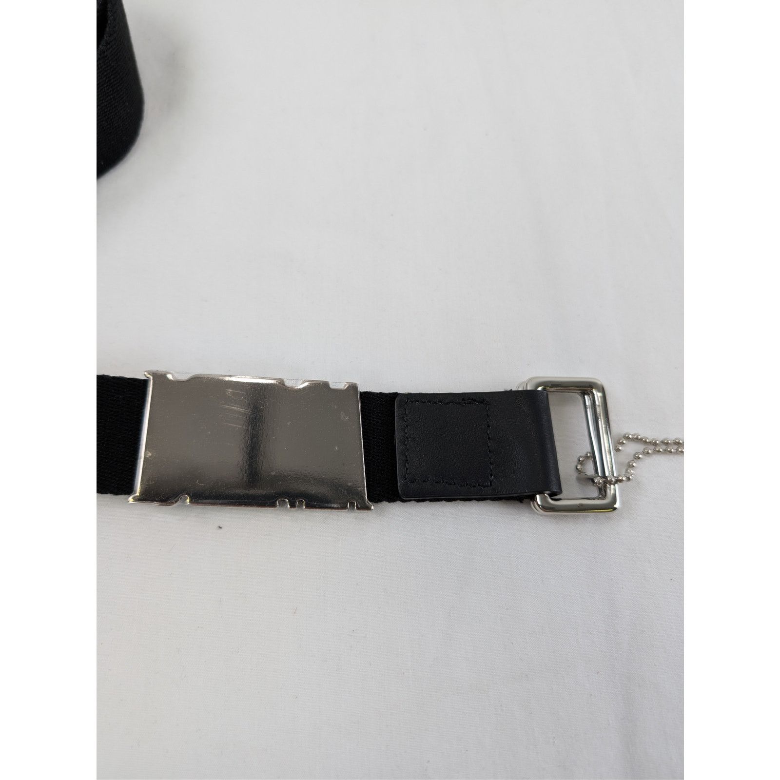 Amiri o1rshd1 Q:4 / Size: OS / 3cm Enamel Skater Belt in Black Size ONE SIZE - 7 Thumbnail