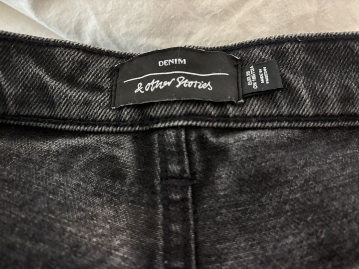 & Other Stories Grey denim Size 28" / US 6 / IT 42 - 3 Thumbnail
