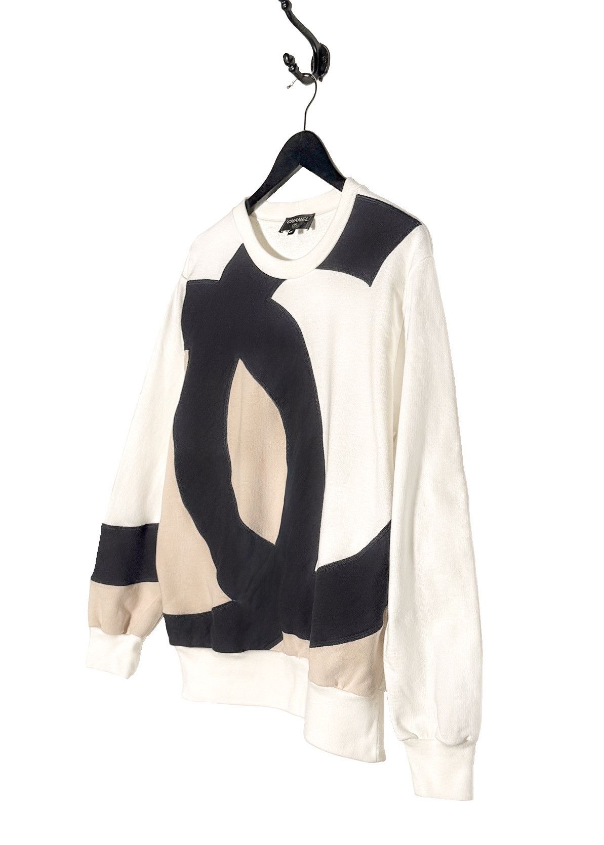 Chanel Chanel 2018 Oversized Colourblock CC Sweatshirt Size XL / US 12-14 / IT 48-50 - 2 Thumbnail