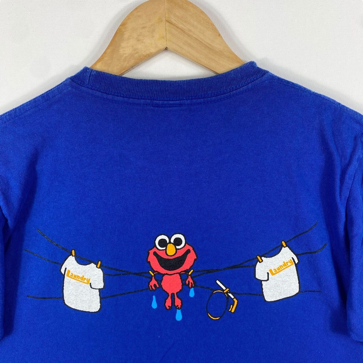 Cartoon Network × Japanese Brand LAUNDRY Elmo Sesame Streets Cartoon Graphic Tee Shirt Small Size US S / EU 44-46 / 1 - 5 Thumbnail
