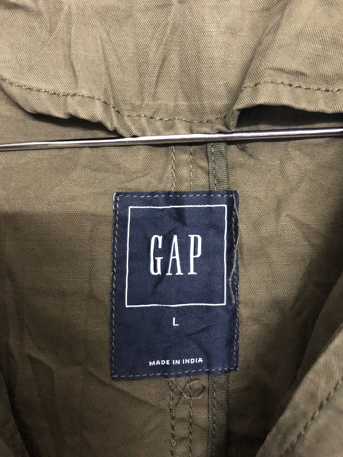 Gap Vintage Gap Trench Coat Core Jacket Size US L / EU 52-54 / 3 - 5 Thumbnail