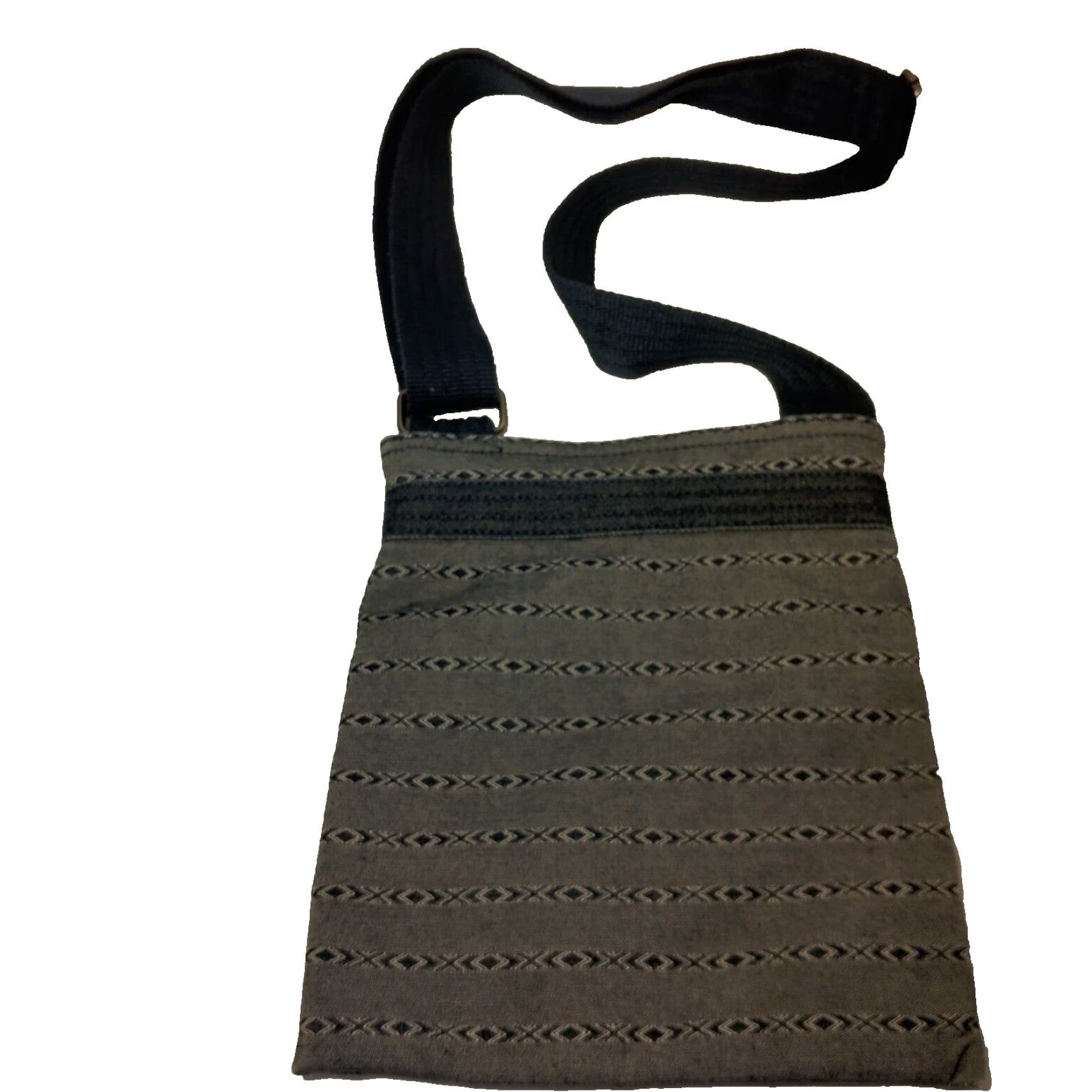 Dakine Dakine Crossbody Purse Southwest Blue Chambray Shoulder Bag 8x9.5" Women Small Blue Geometric Pattern Zip Crossbody Bag Dakine Bag Woman Size ONE SIZE - 4 Thumbnail