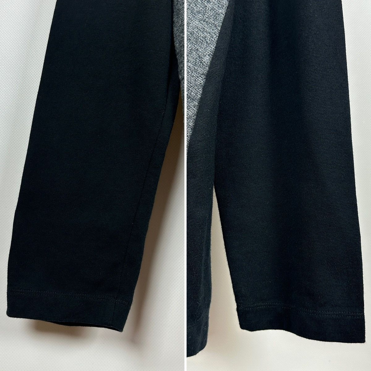 Issey Miyake Issey Miyake Men Black/Gray Long Sleeve Button Up Shirt Size US XL / EU 56 / 4 - 12 Thumbnail