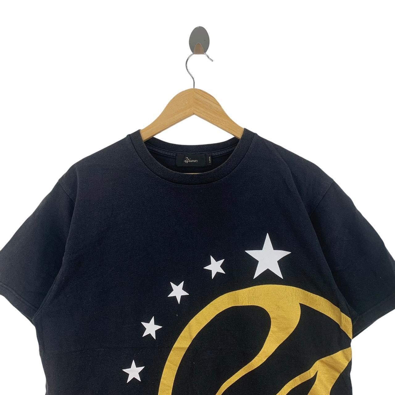 Vintage Vintage 24 KARATS JAPAN All Star Big Logo Tee Shirt Top Size US L / EU 52-54 / 3 - 2 Thumbnail