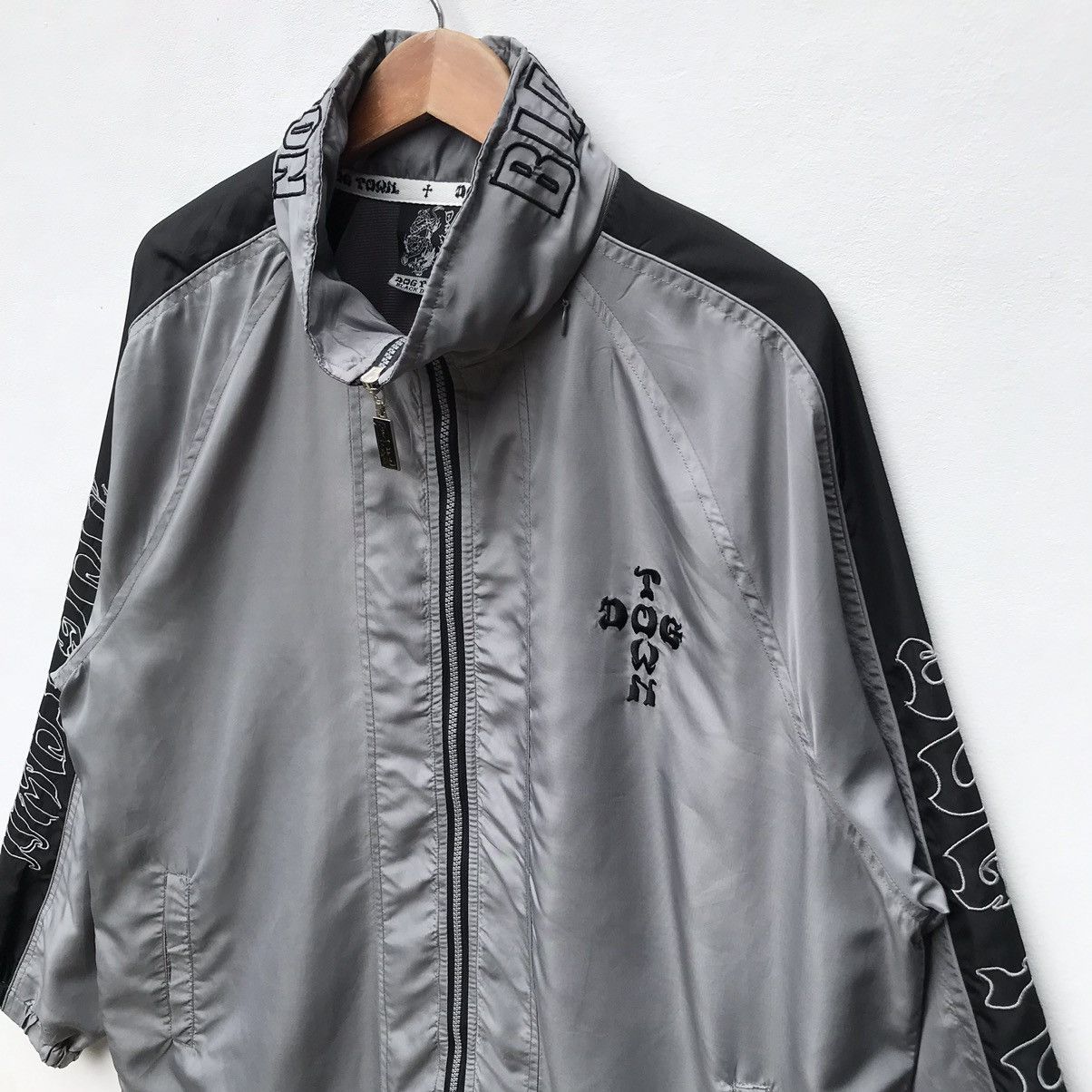 Vintage Dog Town Black Dragon Skatebord Jacket