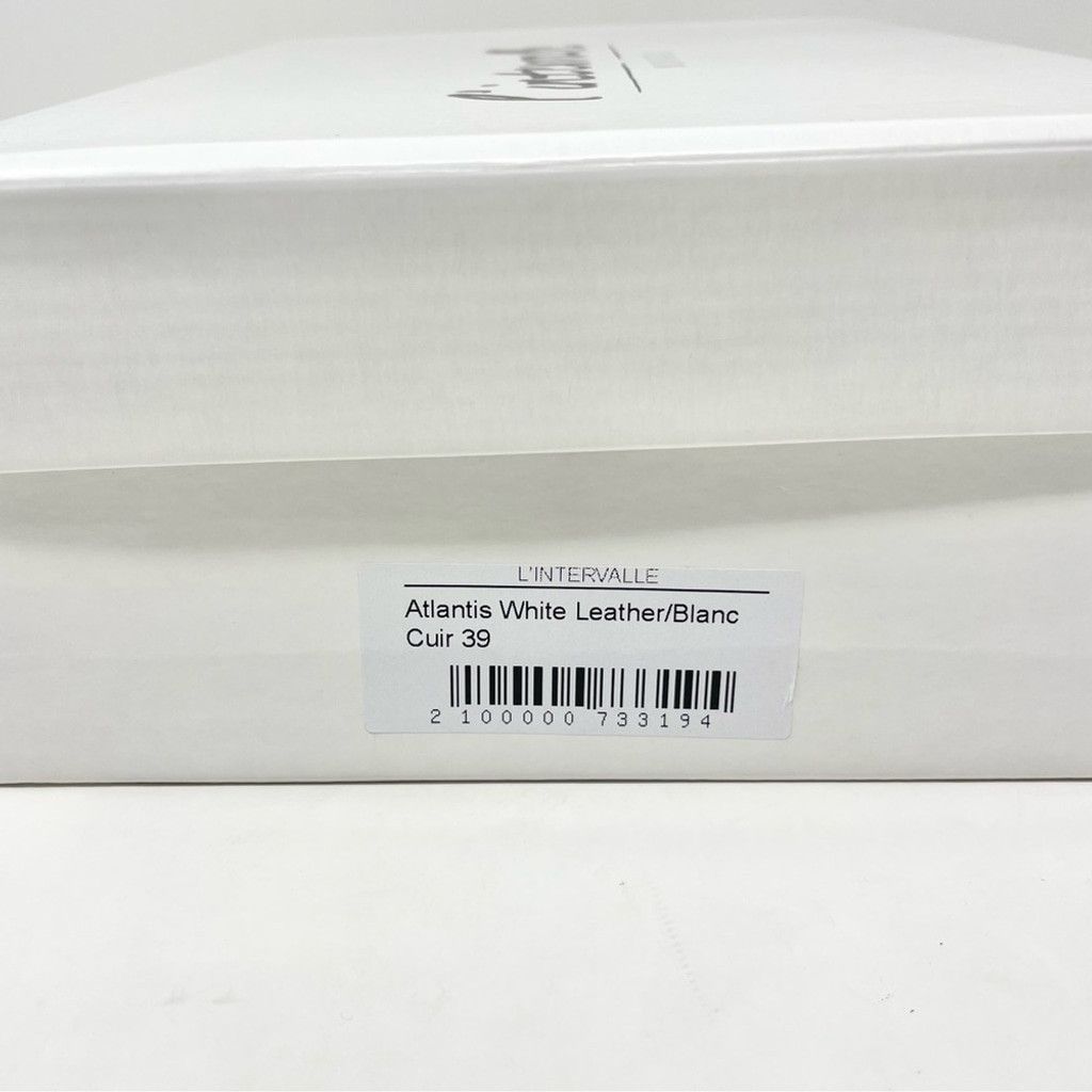 Leather NEW L’Intervalle Atlantis White Leather Bow Sandals 8/39 Size US 8 / IT 38 - 10 Thumbnail