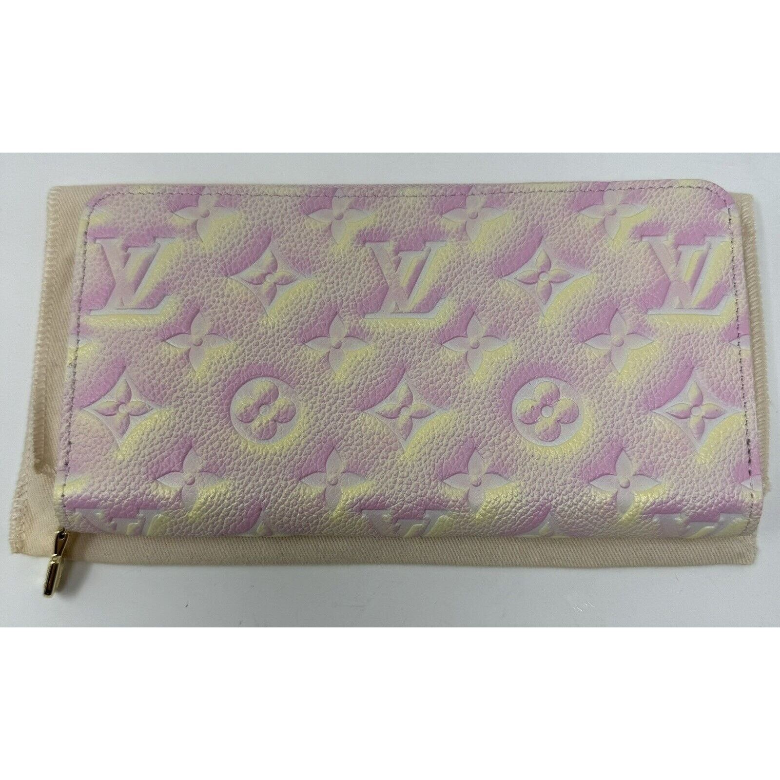 Louis Vuitton Louis Vuitton Stardust Zippy Wallet Pink/Yellow Shimmer Size ONE SIZE - 1 Thumbnail
