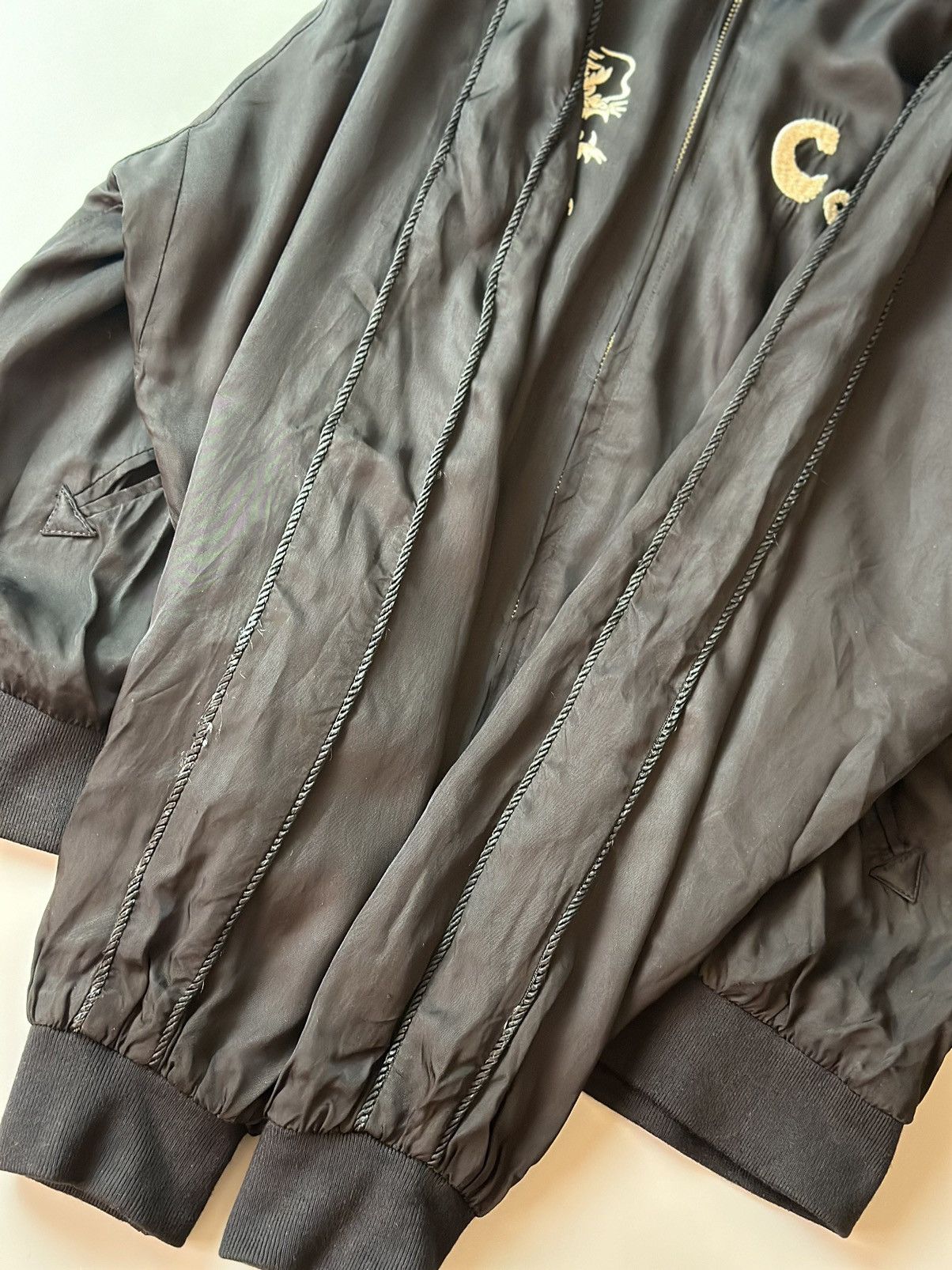 Comme des Garcons Comme des Garcons “live free with strong will” bomber jacket Size US L / EU 52-54 / 3 - 9 Thumbnail