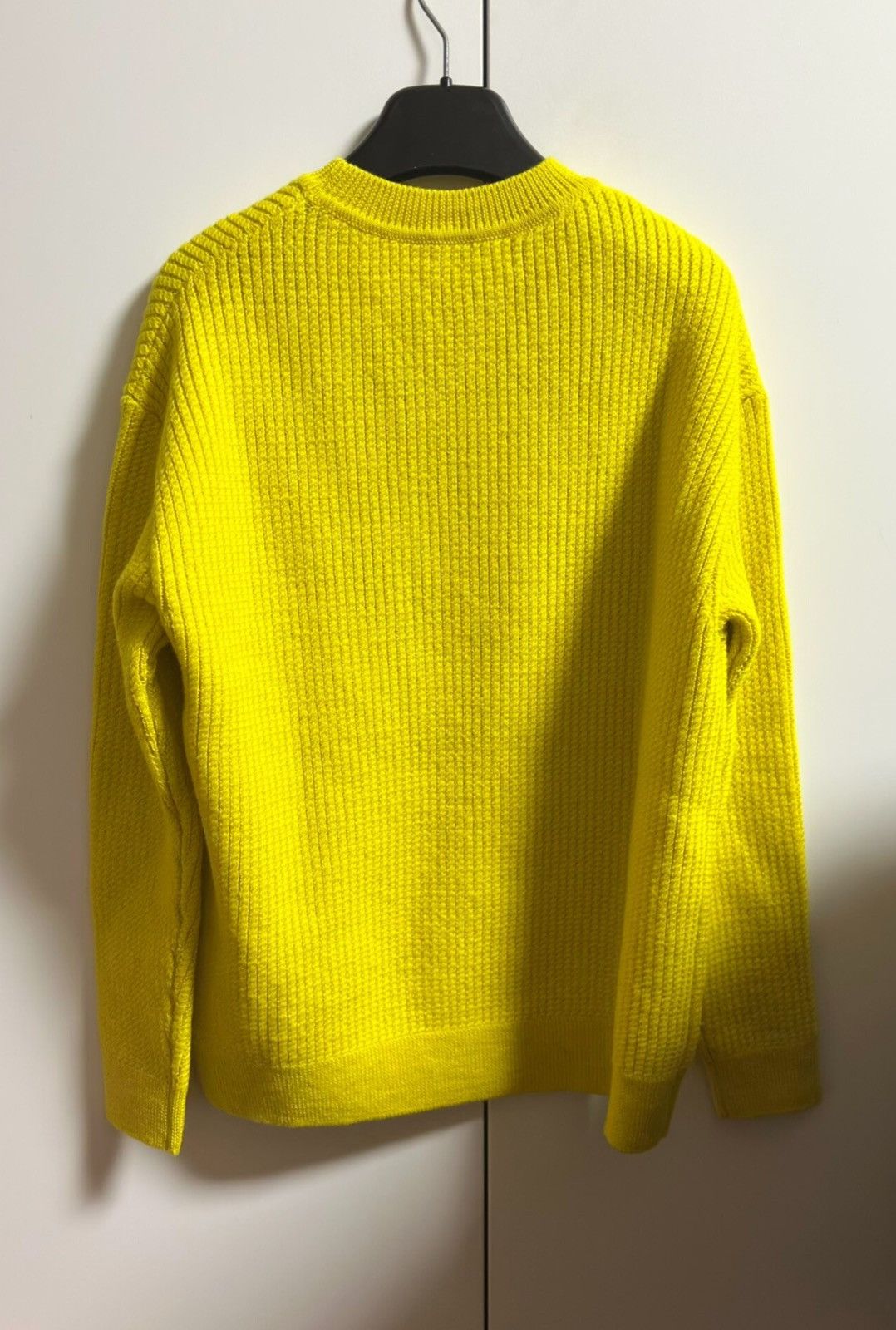 Saint Laurent Paris Saint Laurent Yellow Embroidered Logo Sweater Size US S / EU 44-46 / 1 - 2 Thumbnail