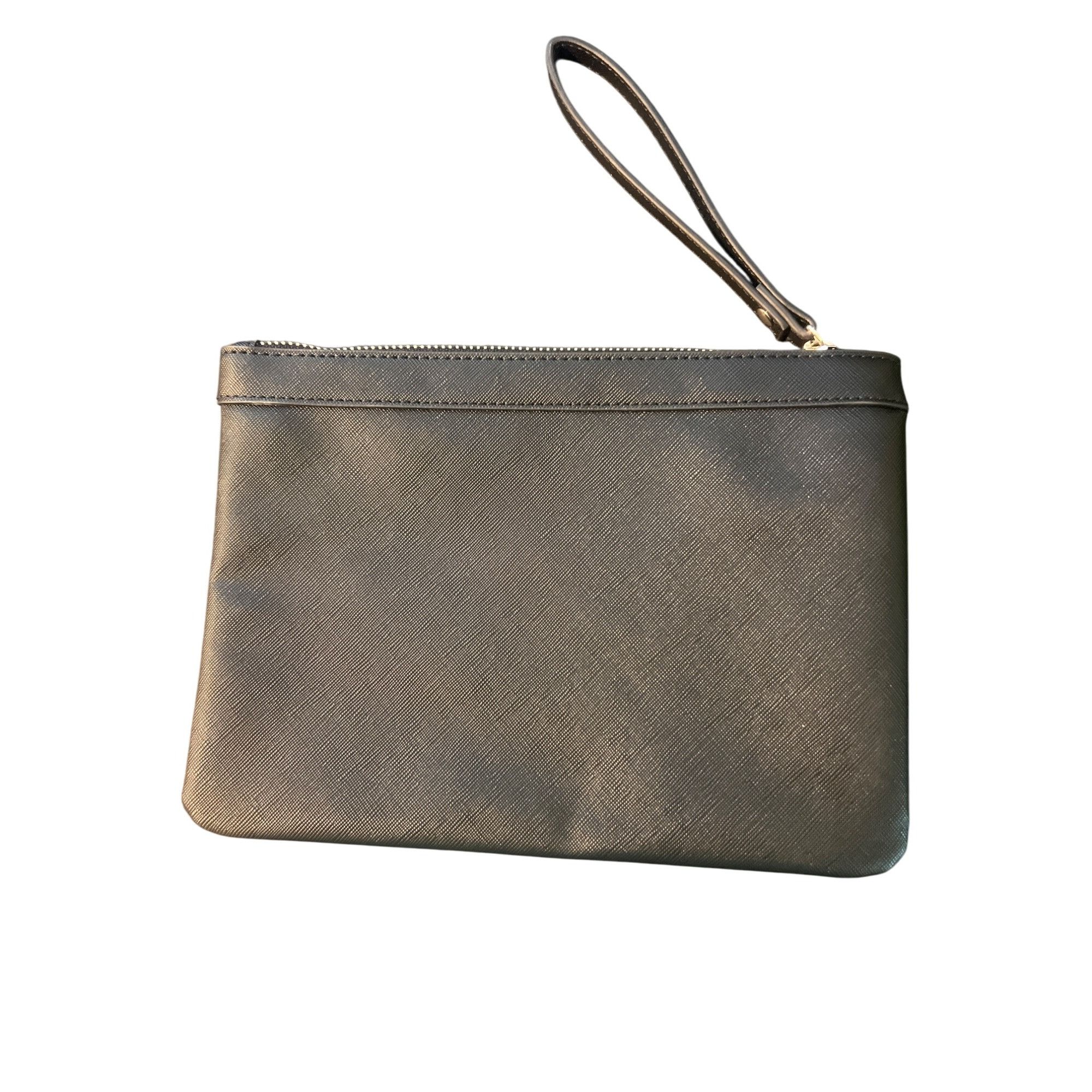White House Black Market White House Black Market Black Vegan Leather Wristlet Sunflo Size ONE SIZE - 4 Thumbnail