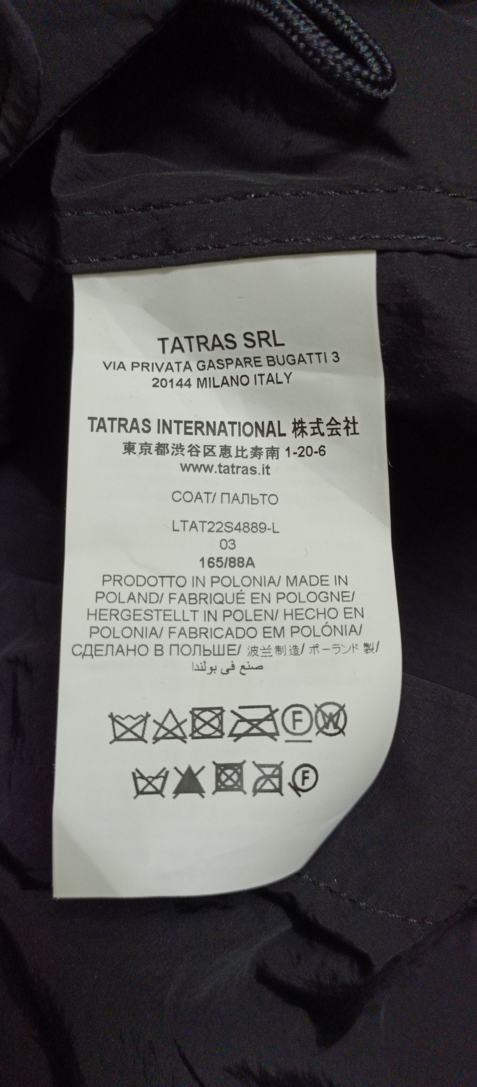 Designer × TATRAS TATRAS SRL COAT Size L / US 10 / IT 46 - 4 Thumbnail
