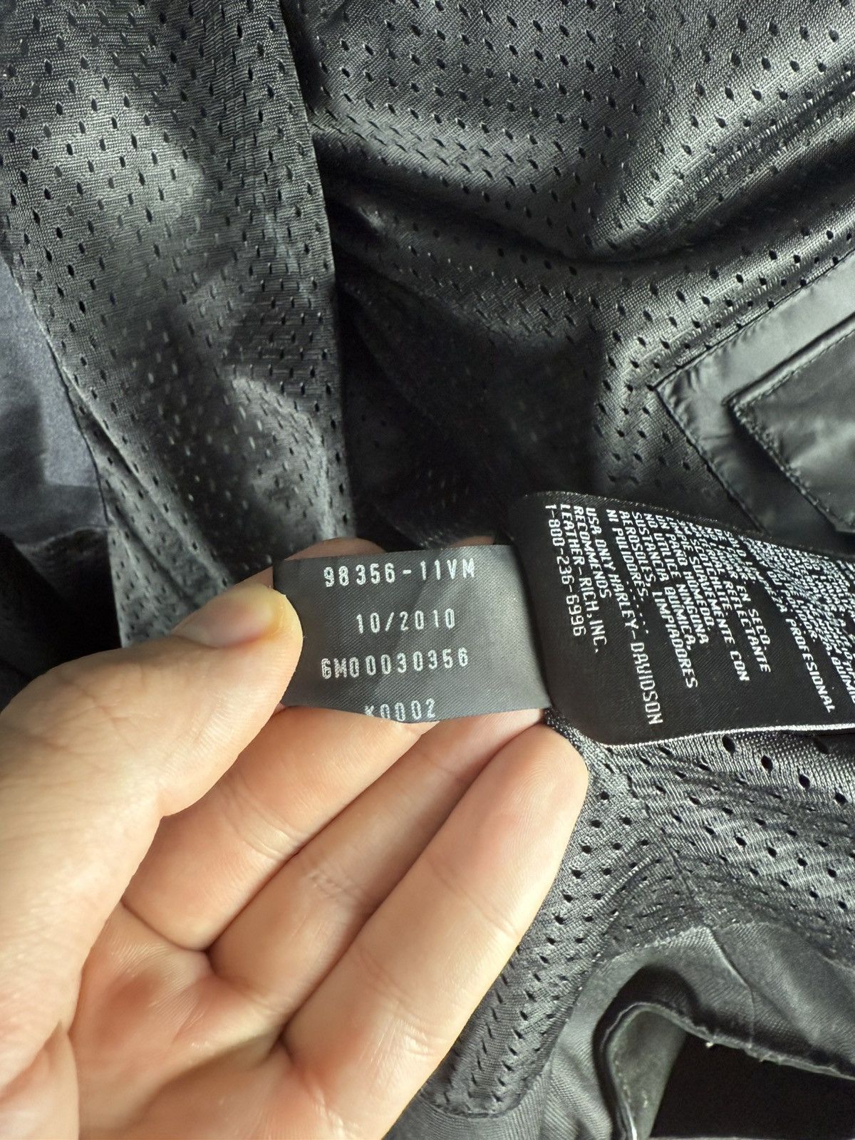 Harley Davidson Harley Davidson Authority Leanther Textile Jacket Body Armor Size US XL / EU 56 / 4 - 22 Thumbnail