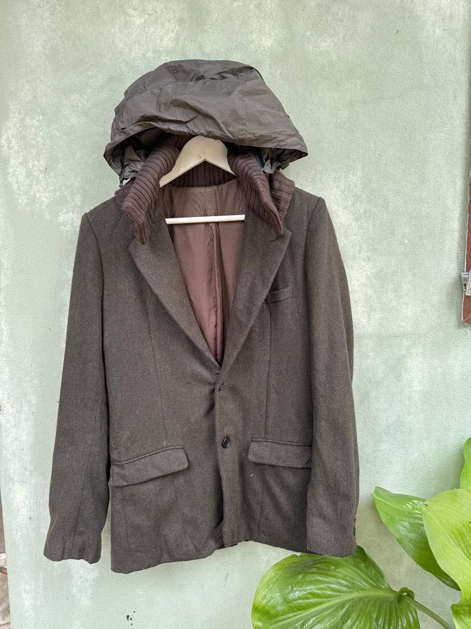 Japanese Brand × Undercover × Vintage Very Rare Undercoverism Blazer Hoodie Size 38L - 1 Thumbnail