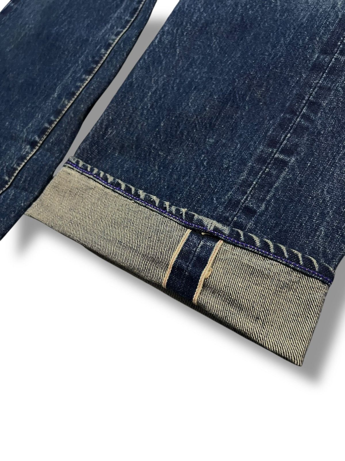 Evisu Baggy Vintage 90s Japanese Selvedge Denim “Osaka-inspired” Size US 32 / EU 48 - 8 Thumbnail