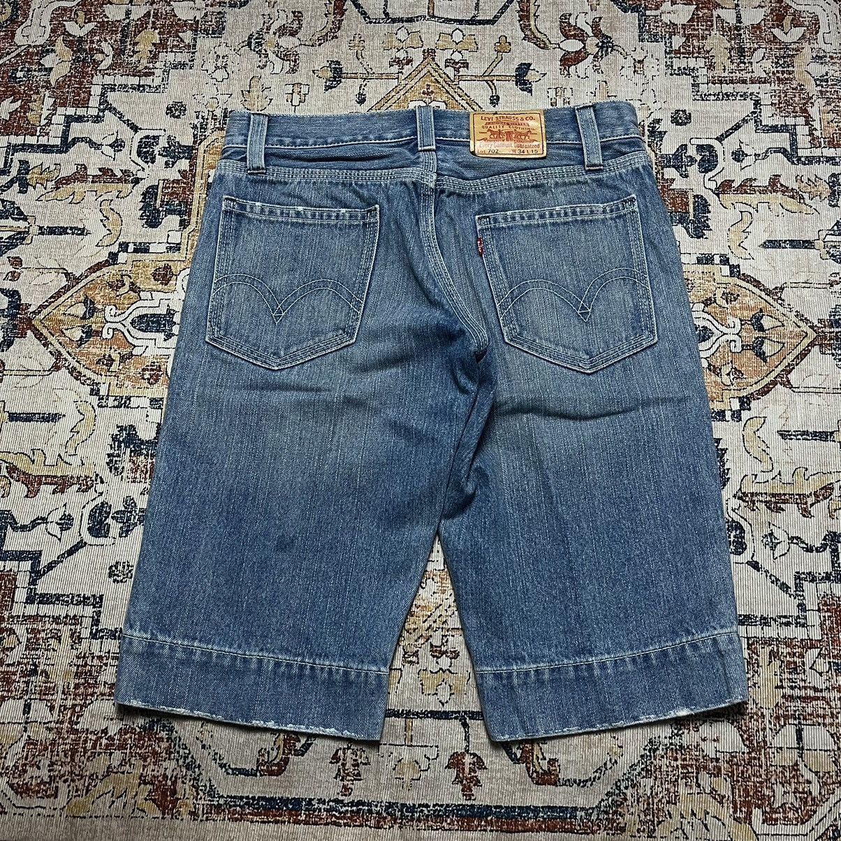 Levi's × Vintage Levi's Fatique Lot 702 Y2K Style Denim Pants Size US 34 / EU 50 - 5 Thumbnail
