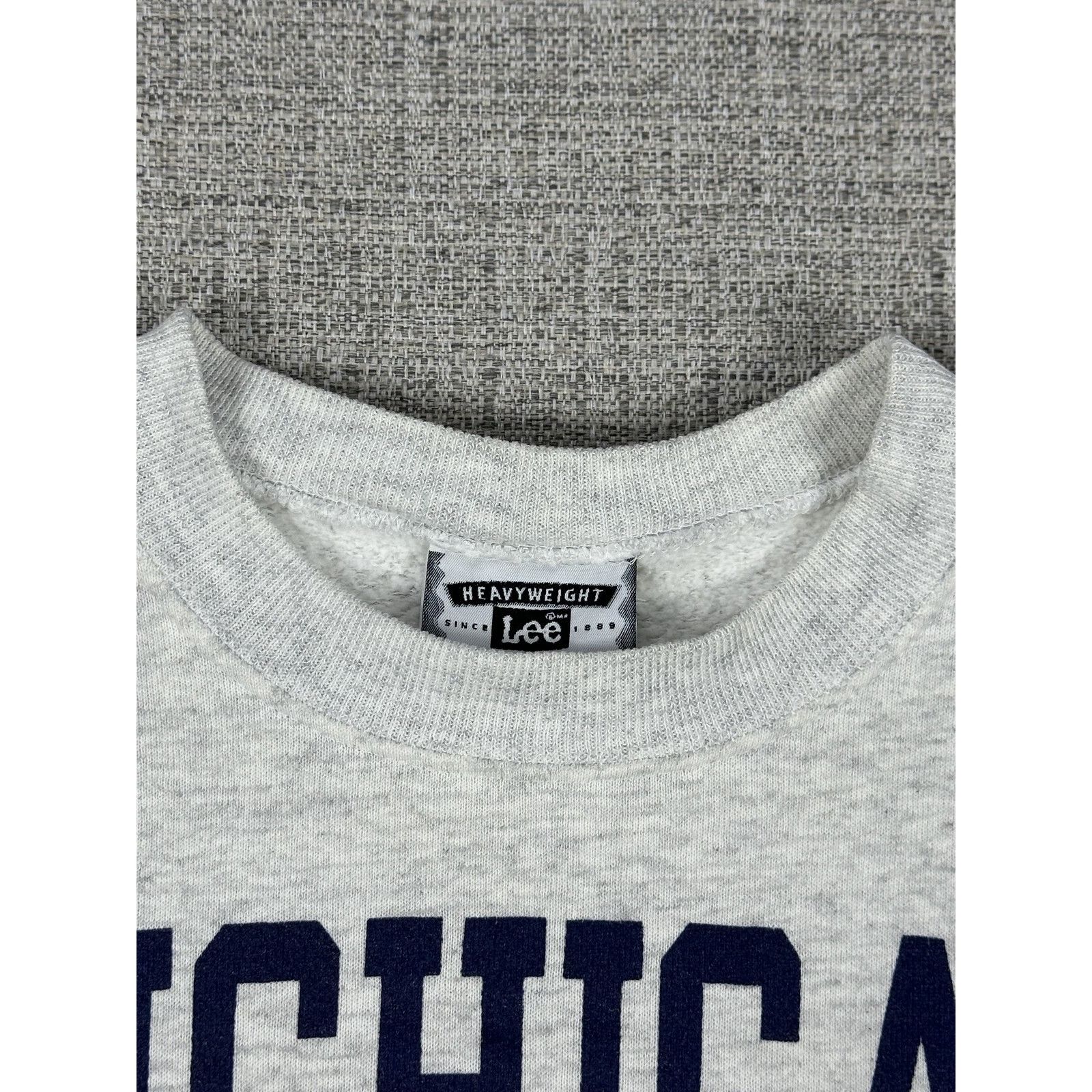 Lee Michigan Wolverines Sweatshirt Mens L Gray College Lee USA Size US L / EU 52-54 / 3 - 9 Thumbnail