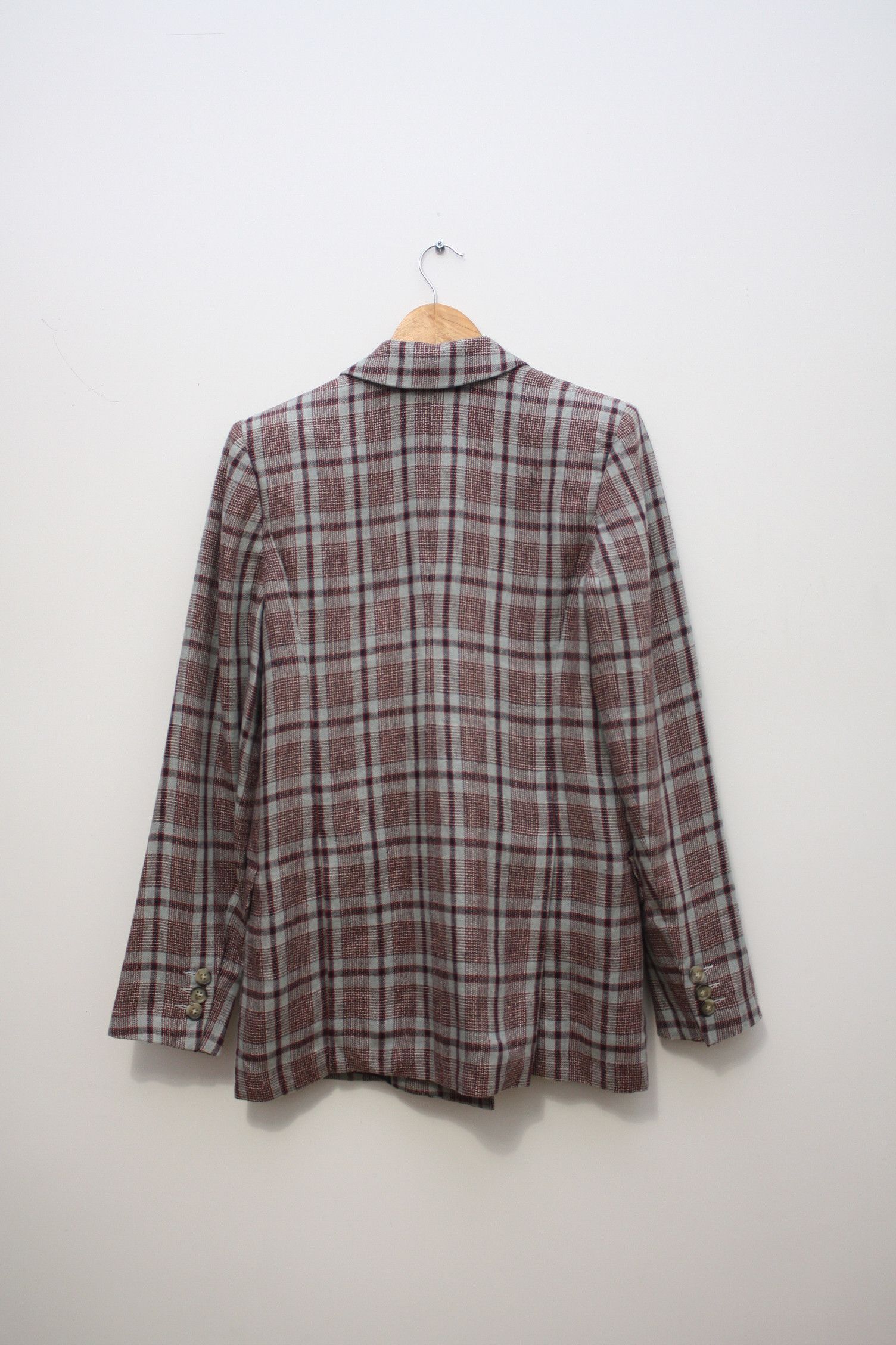 Isabel Marant Etoile Isabel Marant Etoile Linen Casual Checkered Blazer WMNS 36 Size XS / US 0-2 / IT 36-38 - 2 Thumbnail