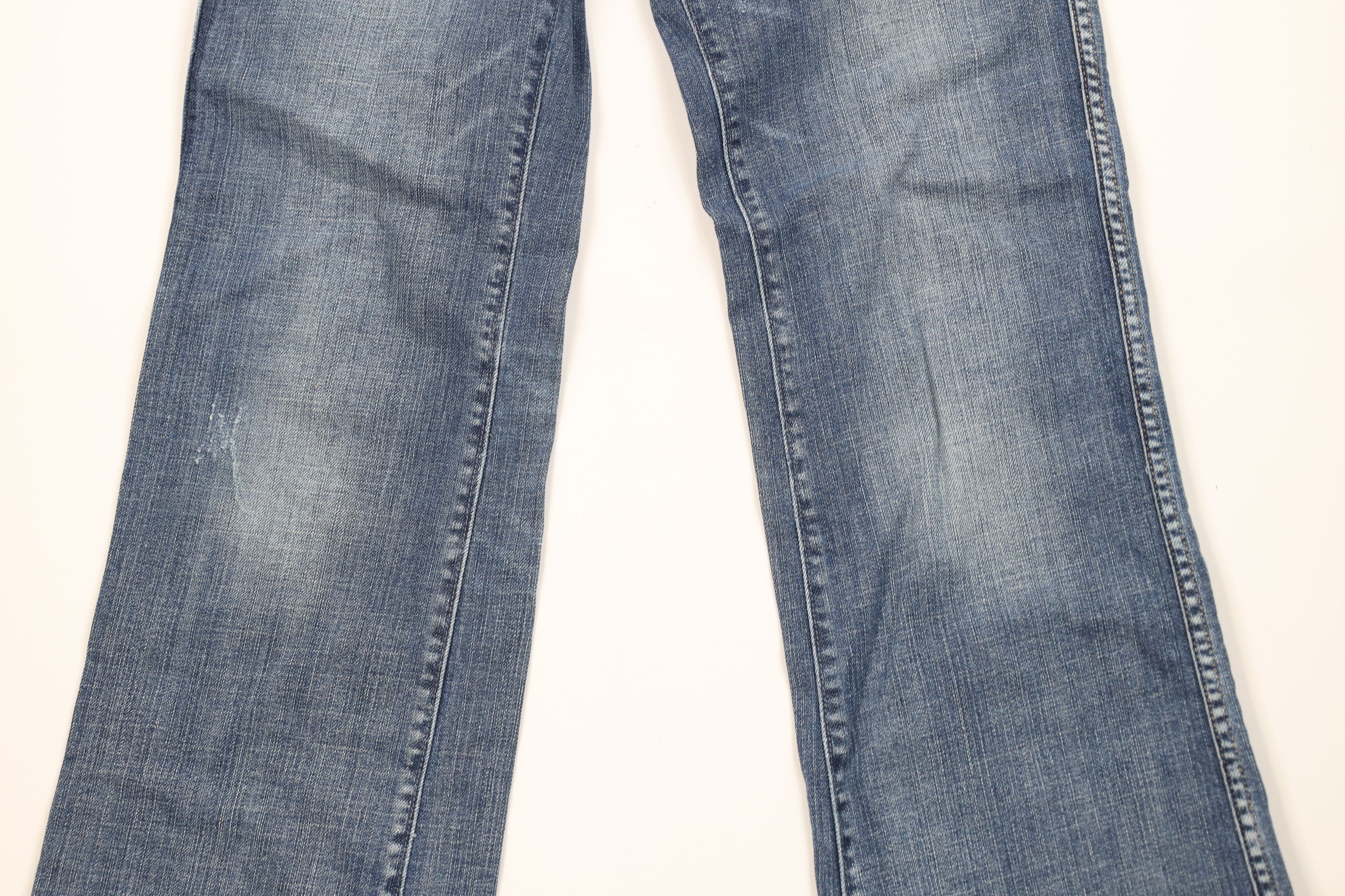 American Eagle Outfitters Vintage 90s Y2K American Eagle Outfitters Wide Leg Jeans Size 30" / US 8 / IT 44 - 3 Thumbnail