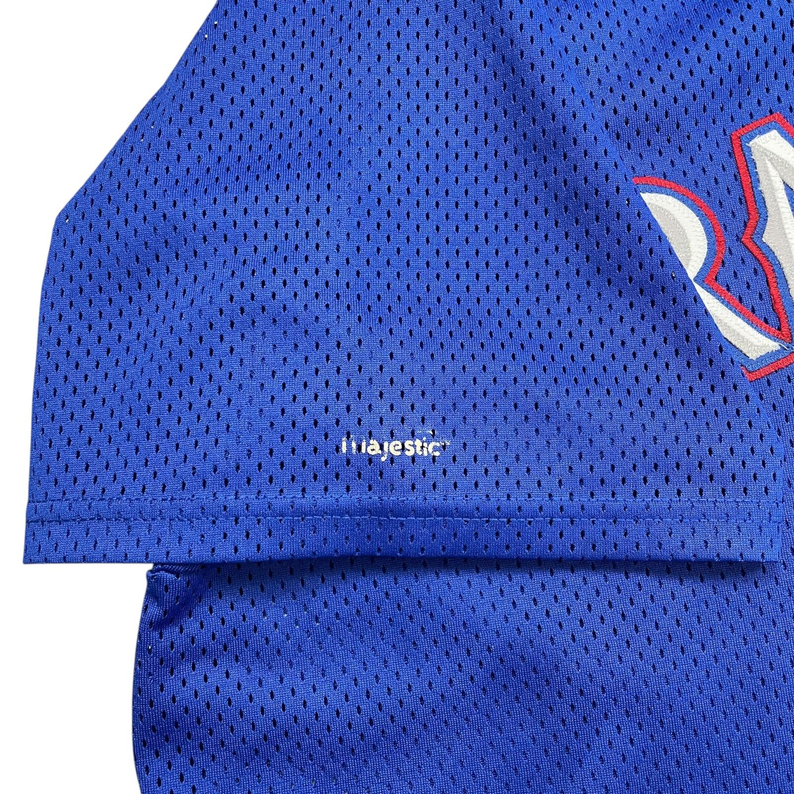 MLB RARE VTG 90s TEXAS RANGERS TOM GOODWIN #3 MAJESTIC JERSEY Size US XXL / EU 58 / 5 - 8 Thumbnail