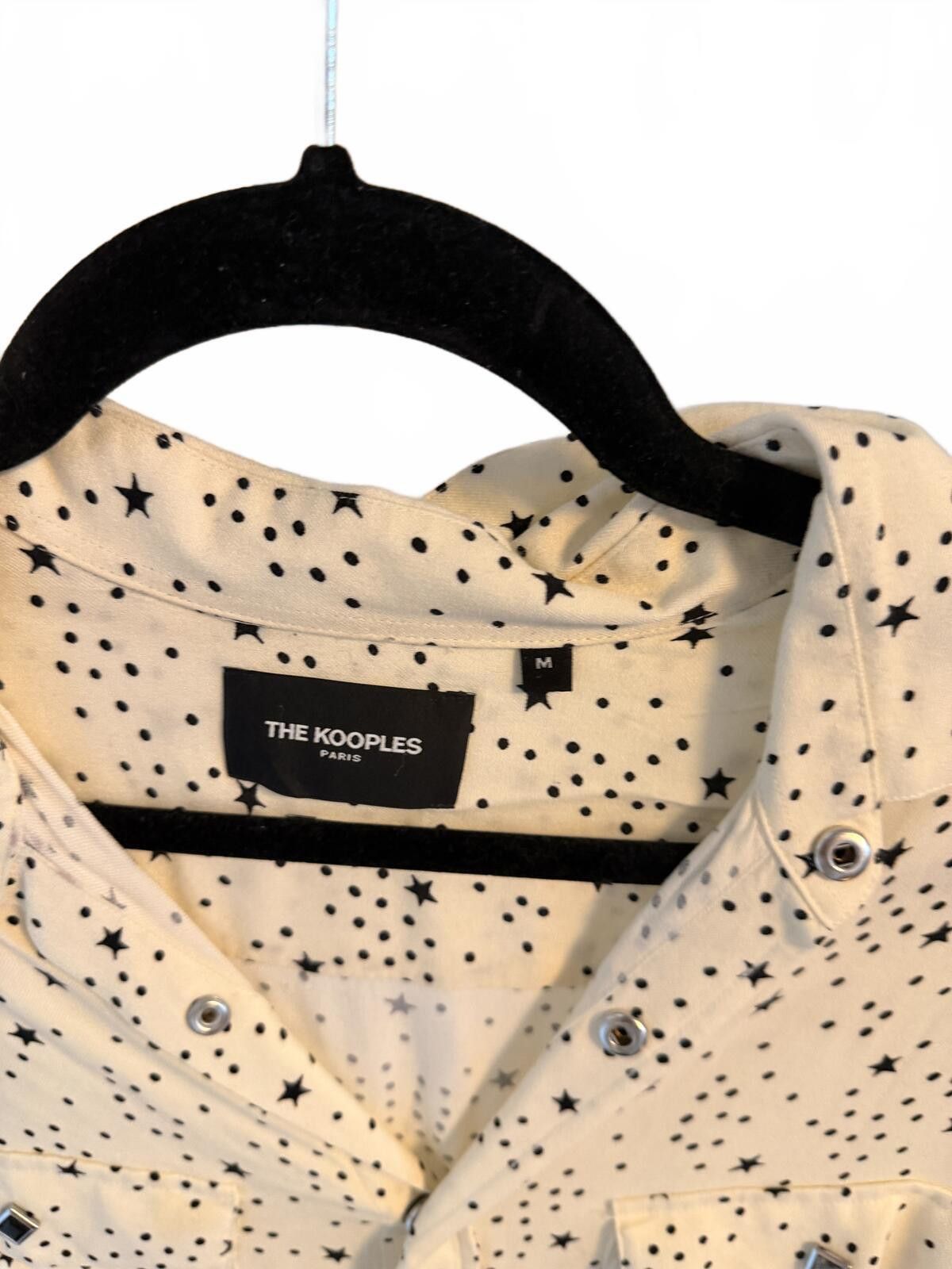 The Kooples The Kooples Star Print Long Sleeve Shirt - Medium Size M / US 6-8 / IT 42-44 - 2 Thumbnail