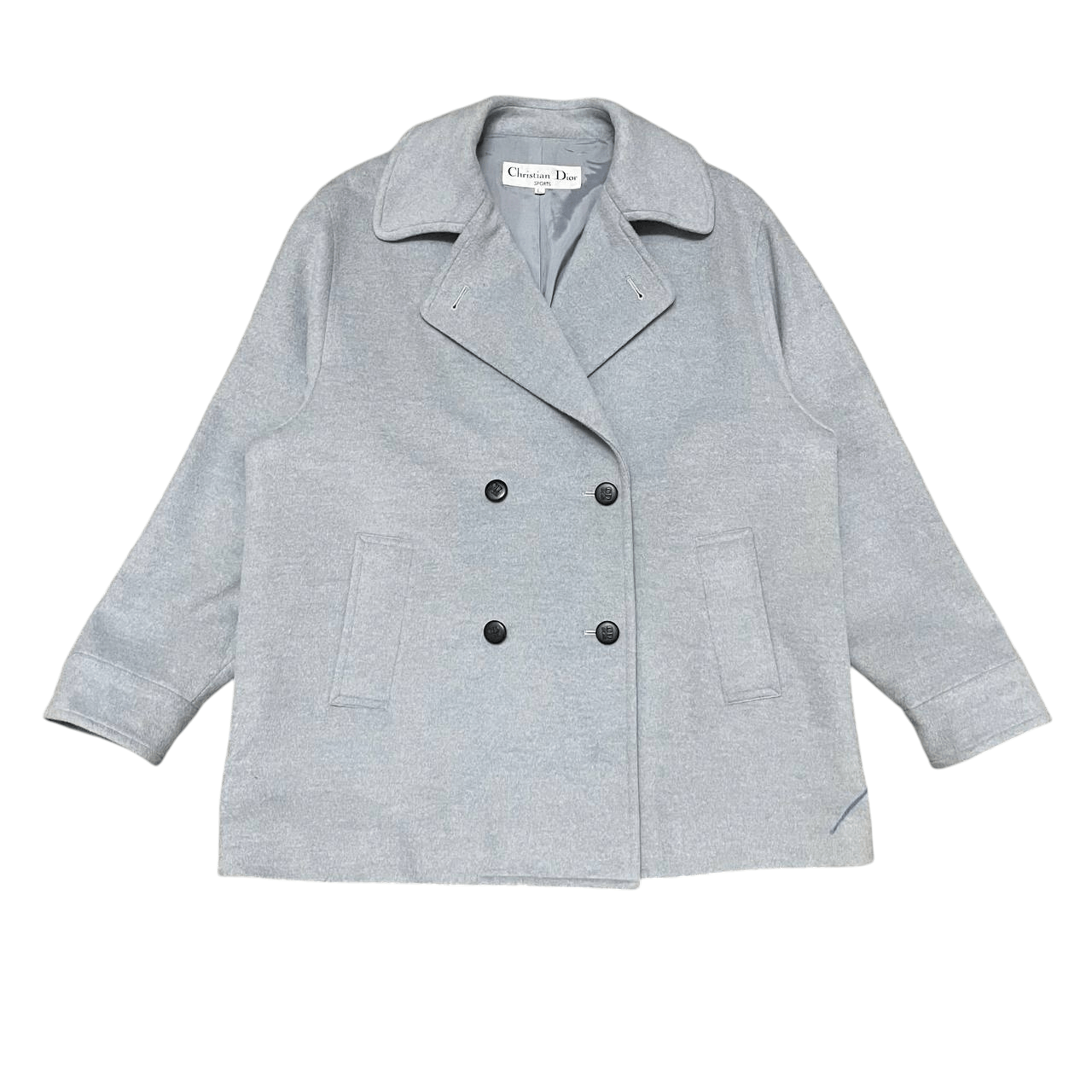 Christian Dior Monsieur Vintage CD Christian Dior Sports Wool Coat Size US M / EU 48-50 / 2 - 1 Thumbnail