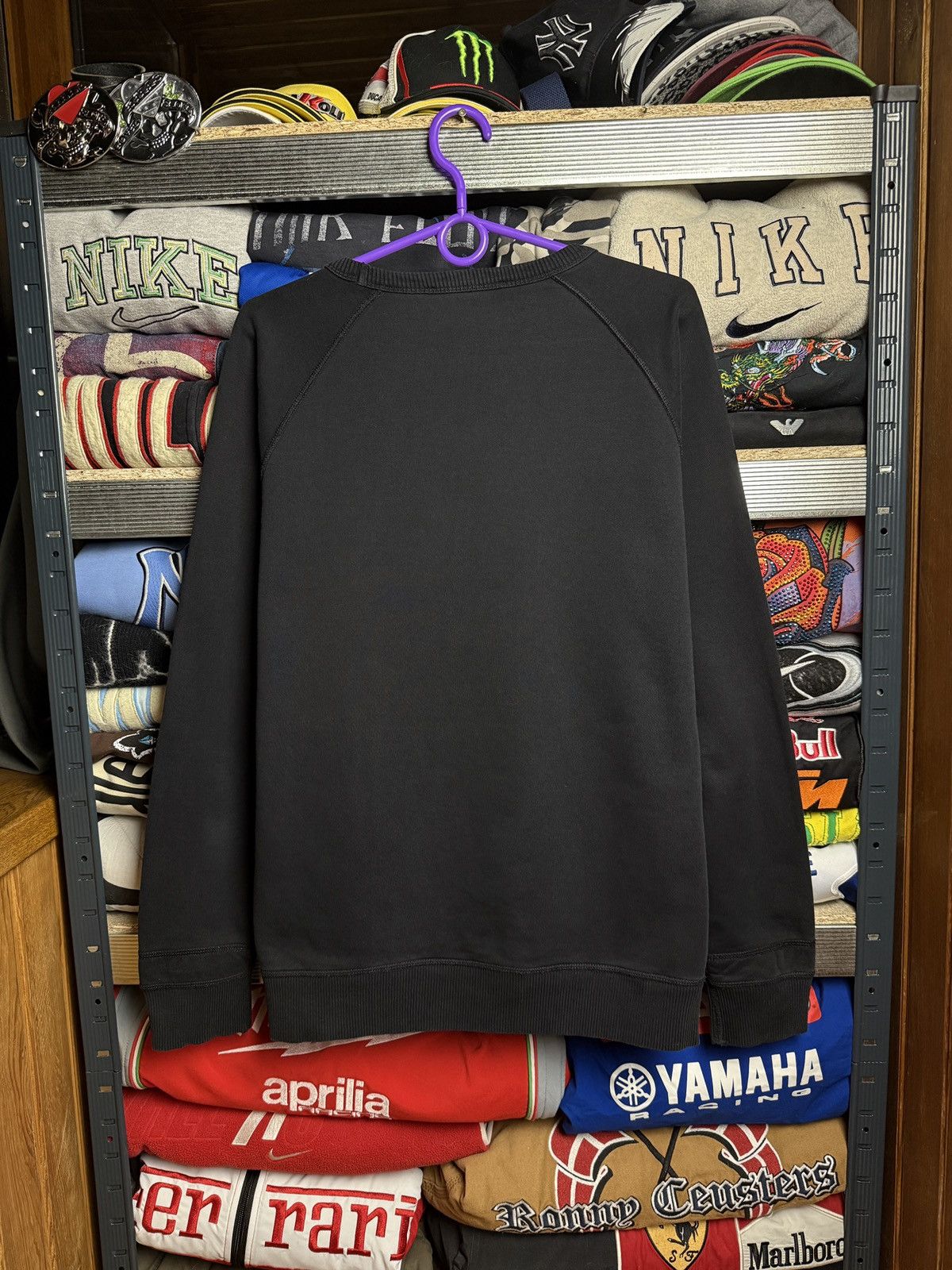 Diesel × Vintage Vintage Diesel Hoodie Big Logo Streetwear Y2K Size US M / EU 48-50 / 2 - 2 Thumbnail