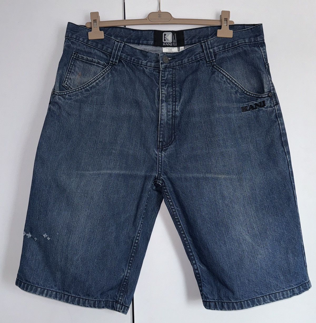 Karl Kani × Vintage Karl Kani Vintage Baggy Shorts Size US 40 / EU 56 - 2 Thumbnail