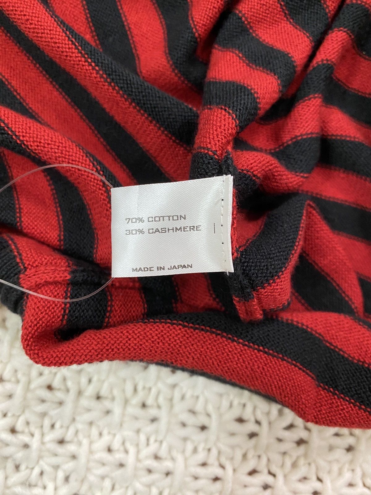 Japanese Brand × Number (N)ine Number (N)ine Cashmere Kurt Cobain Striped Sweater Vest Size US M / EU 48-50 / 2 - 4 Thumbnail